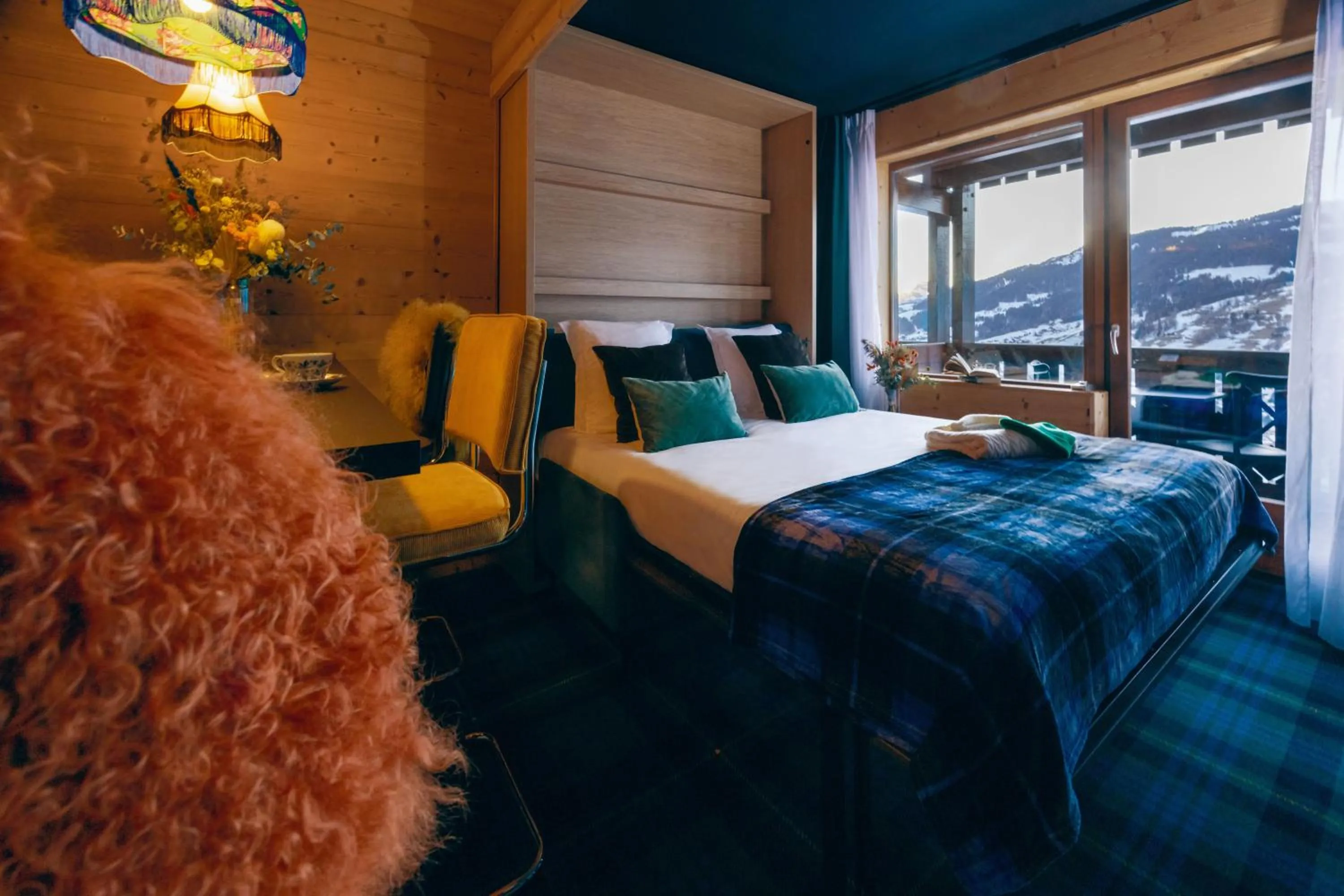 Winter, Bed in Mamie Megève