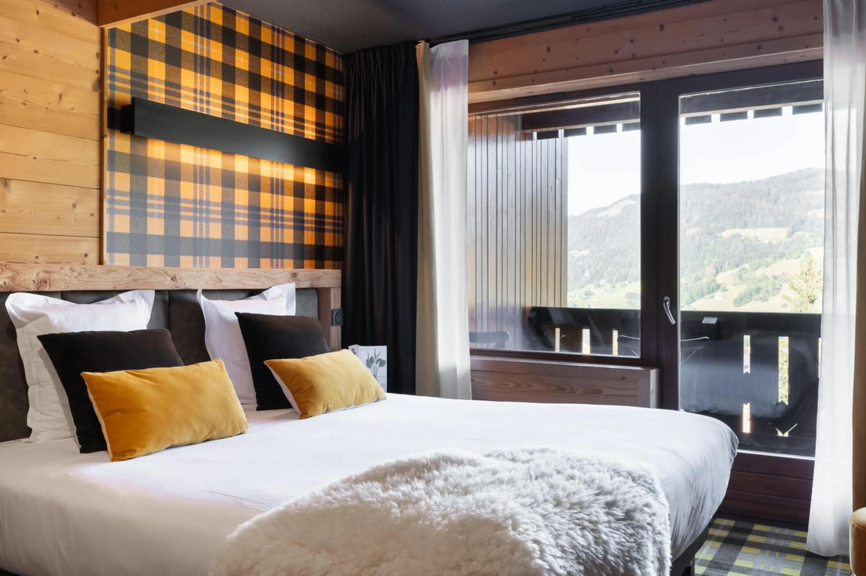 Bedroom, Bed in Mamie Megève