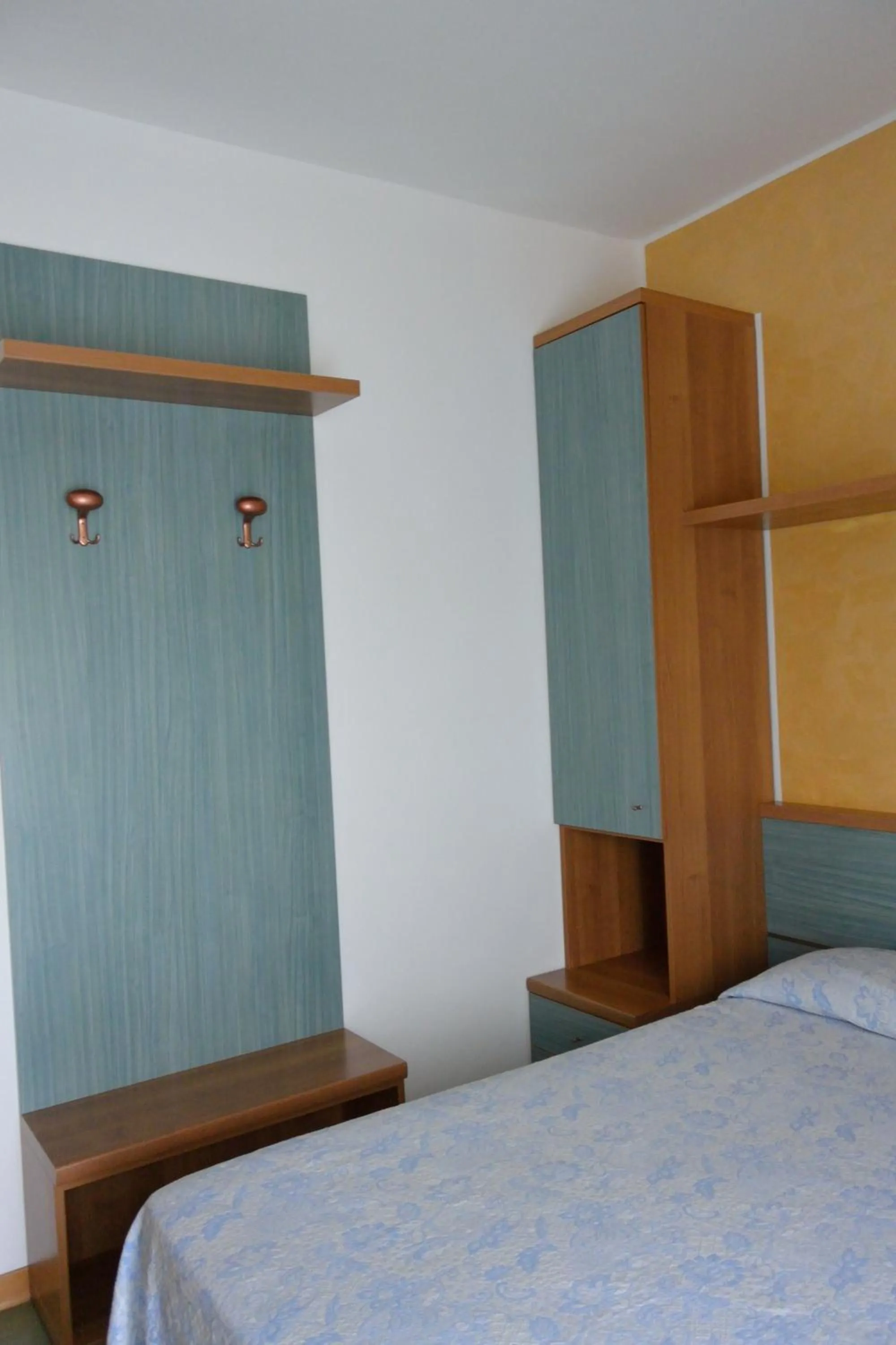 Decorative detail, Bed in Hotel Paris