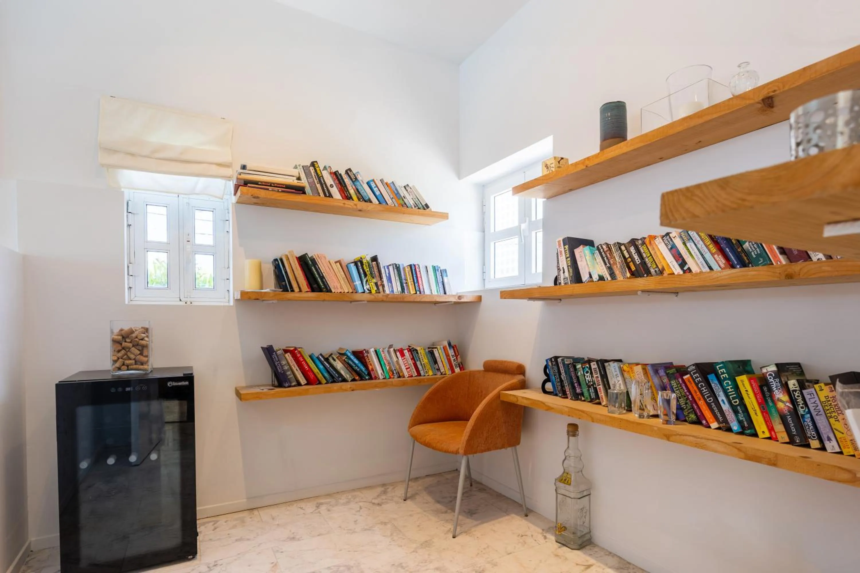 Library in Agrilia Hotel Adults Only