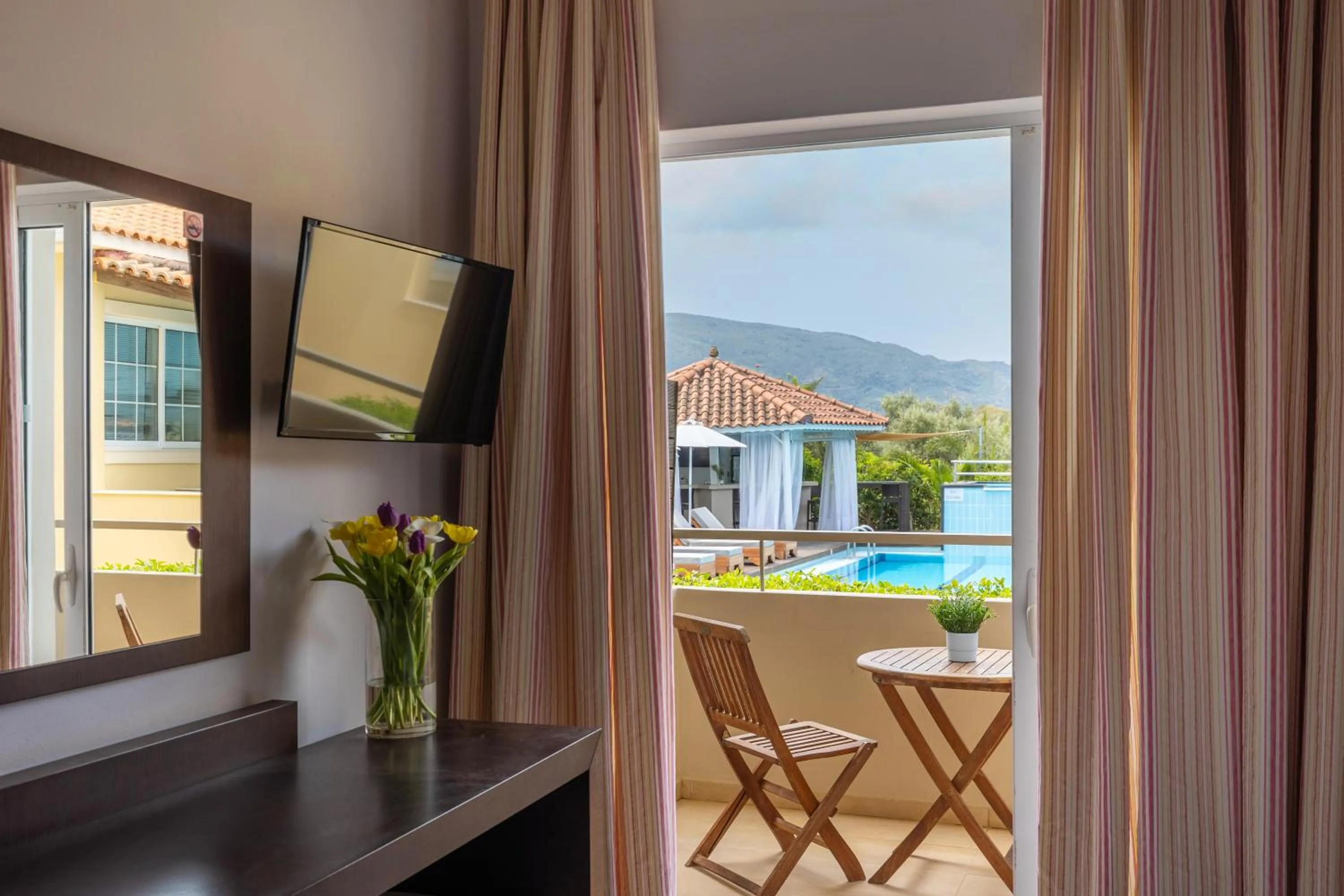 Balcony/Terrace in Agrilia Hotel Adults Only