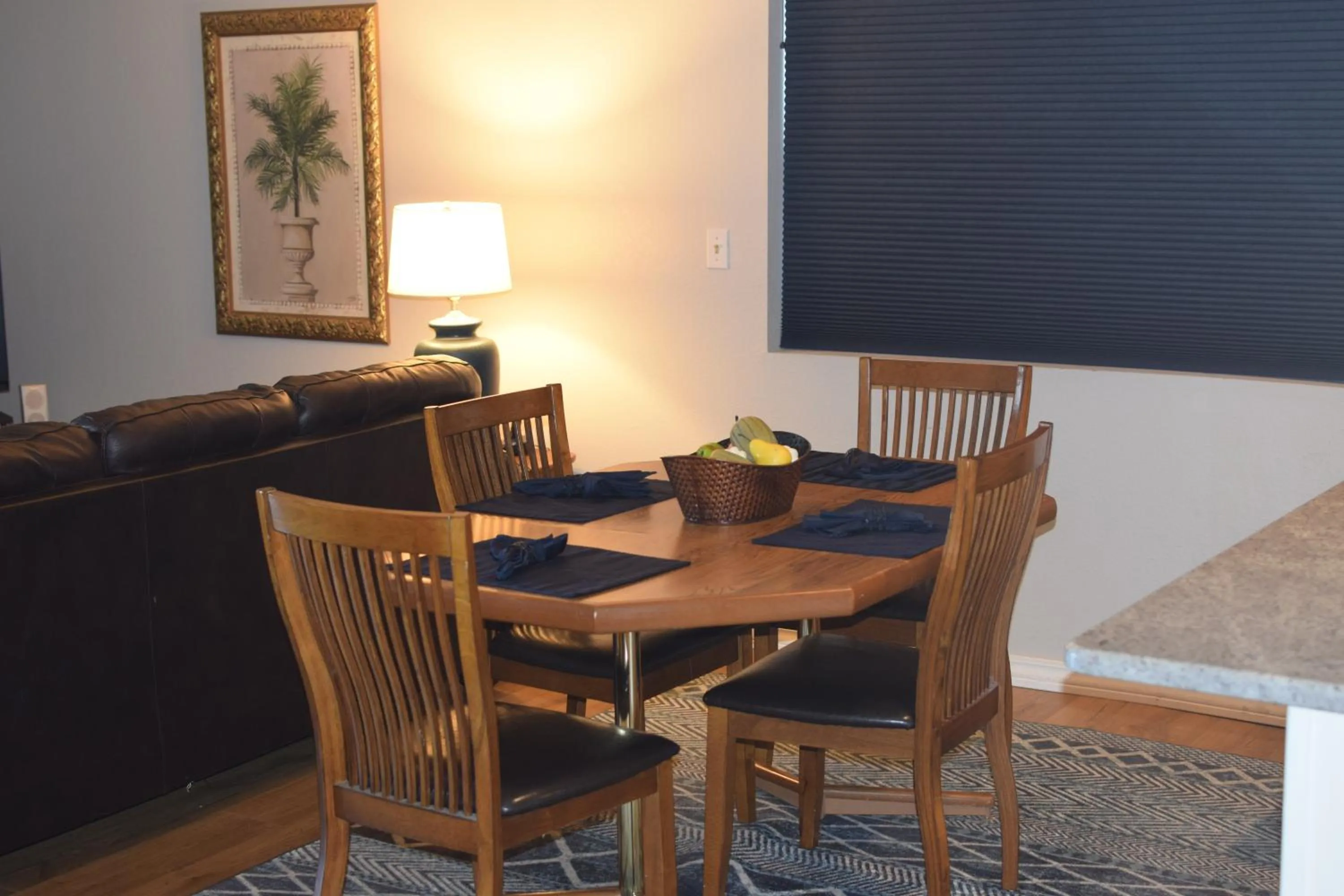Dining area in Grant's Condo in The Greens