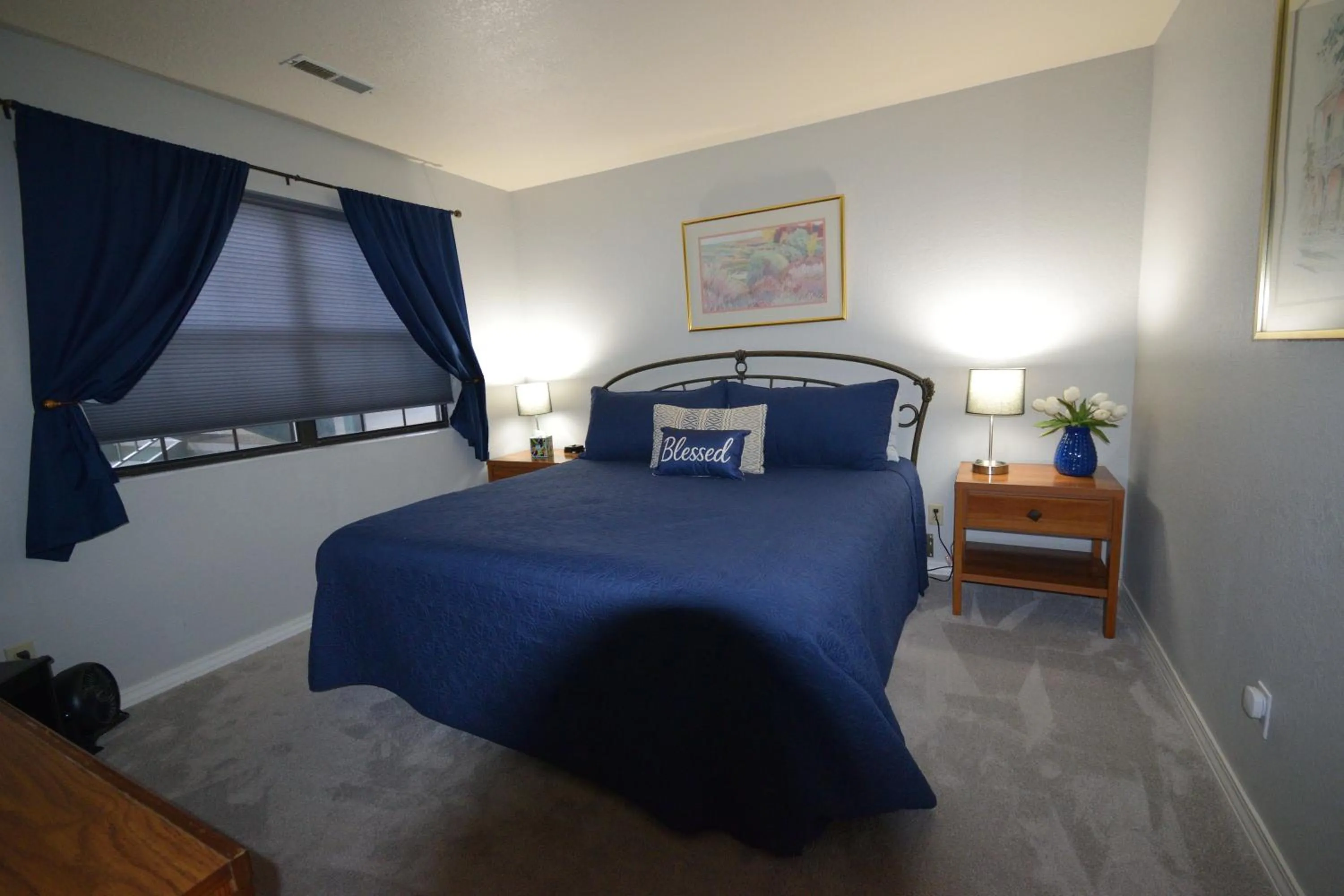 Bed in Grant's Condo in The Greens