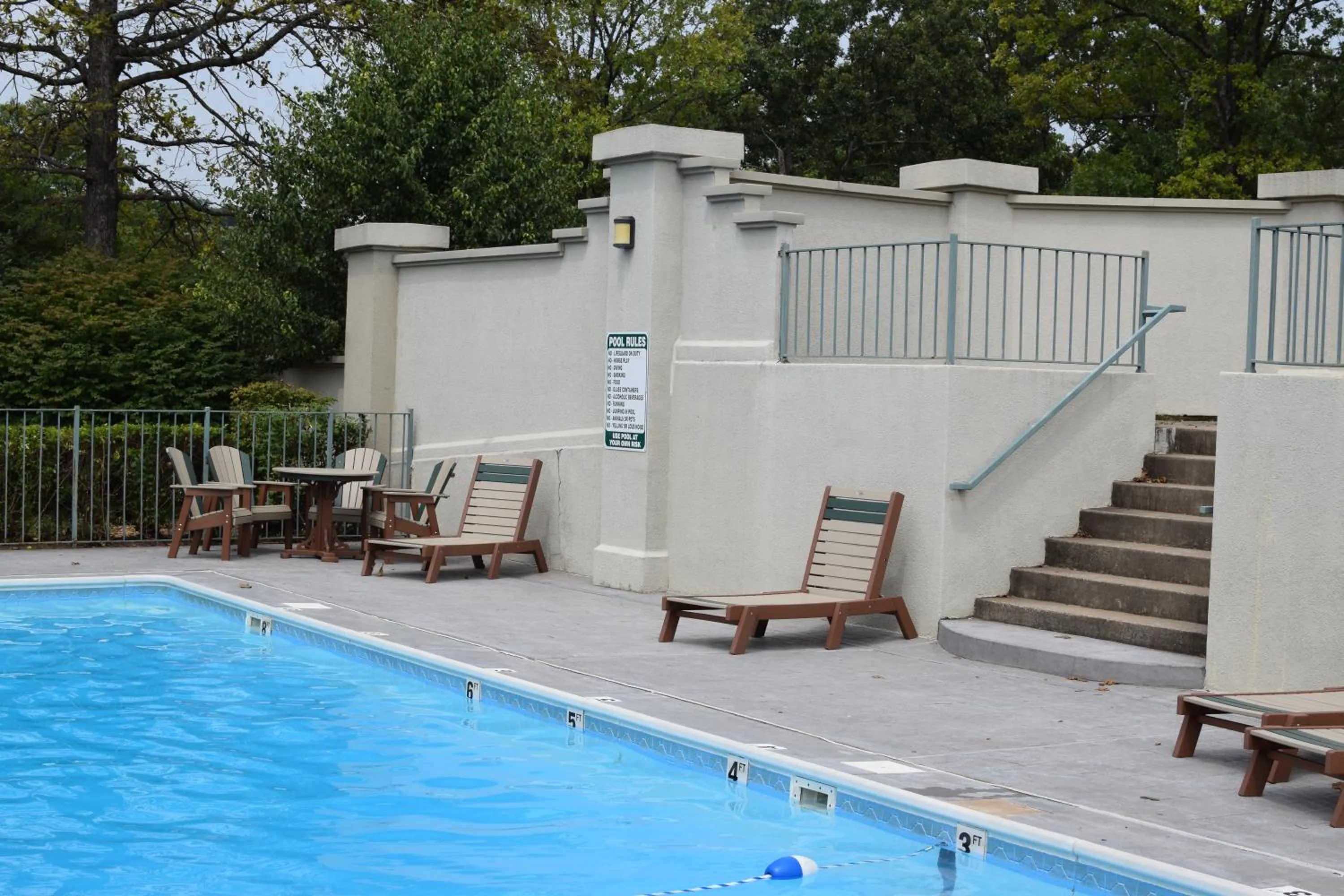 Swimming pool in Grant's Condo in The Greens