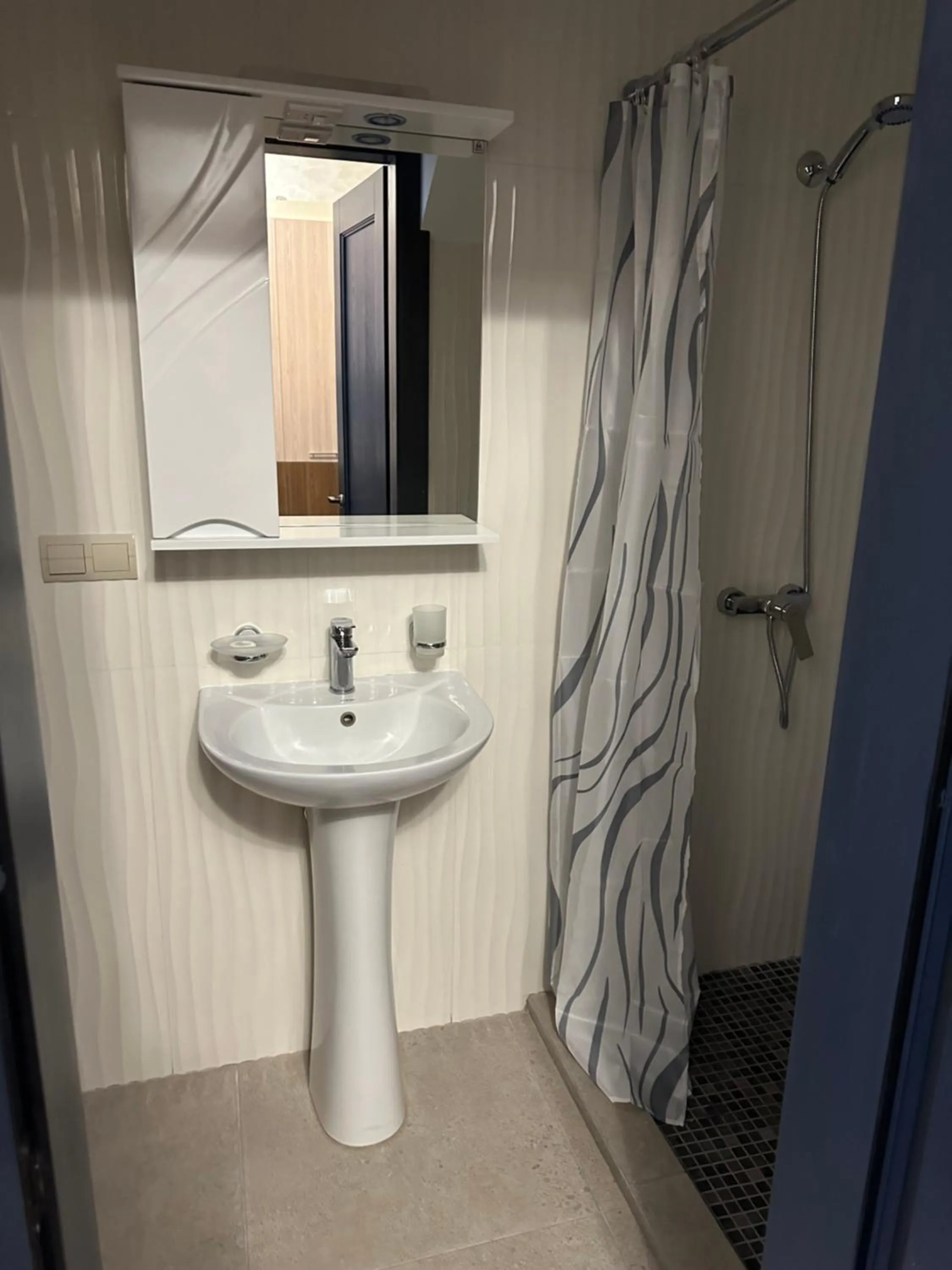 Shower in Centralnyi hotel