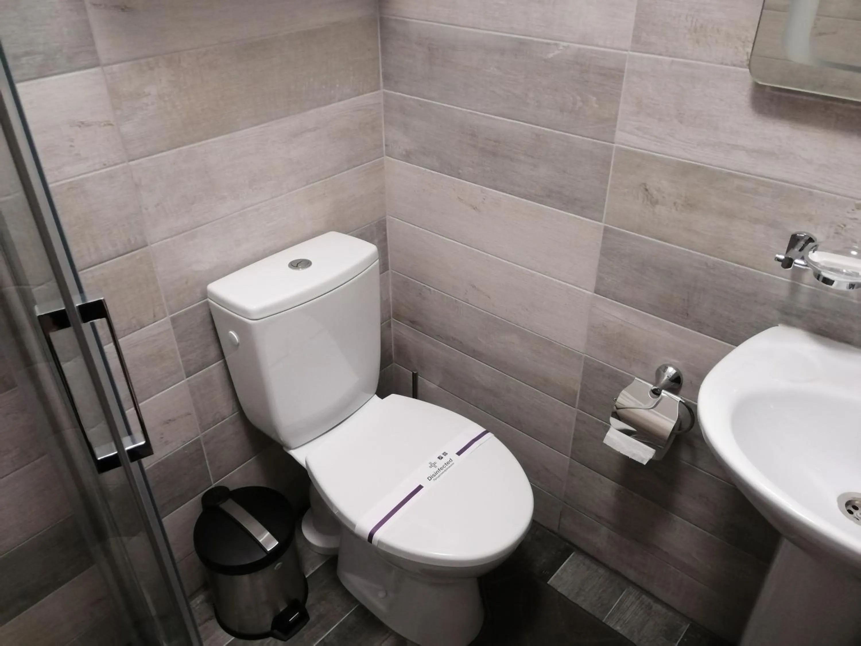 Toilet in Centralnyi hotel