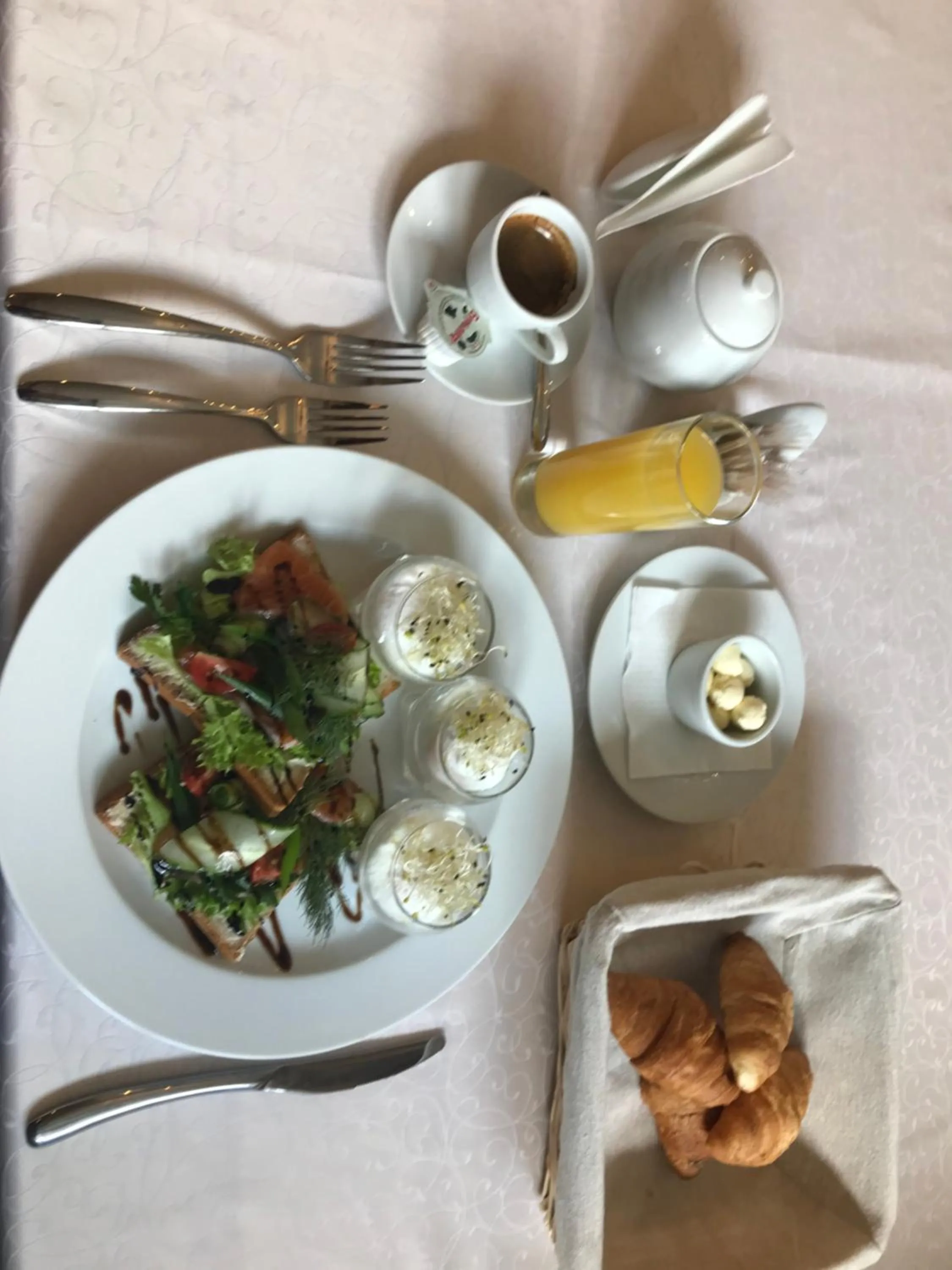 Breakfast in Centralnyi hotel