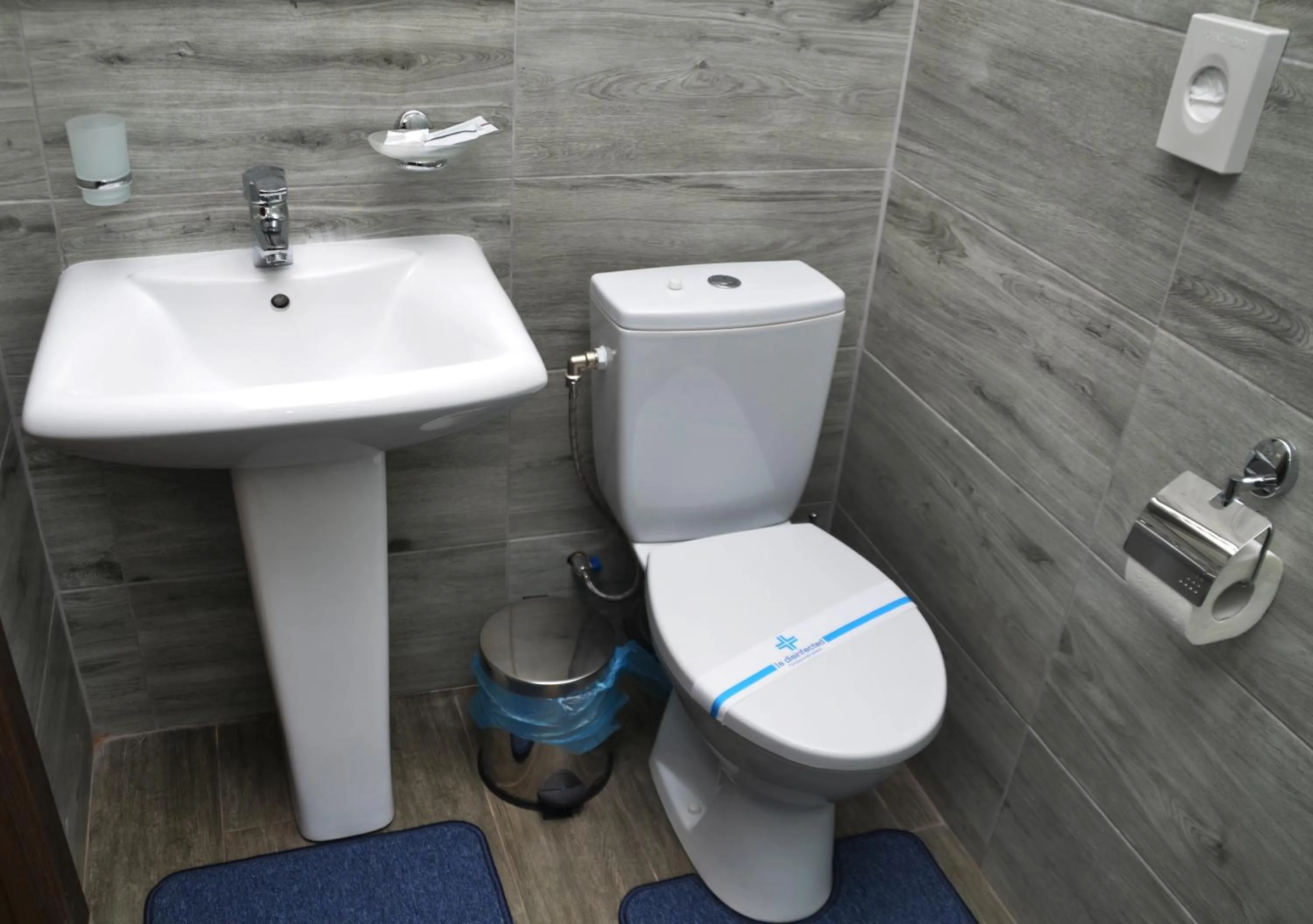 Toilet in Centralnyi hotel