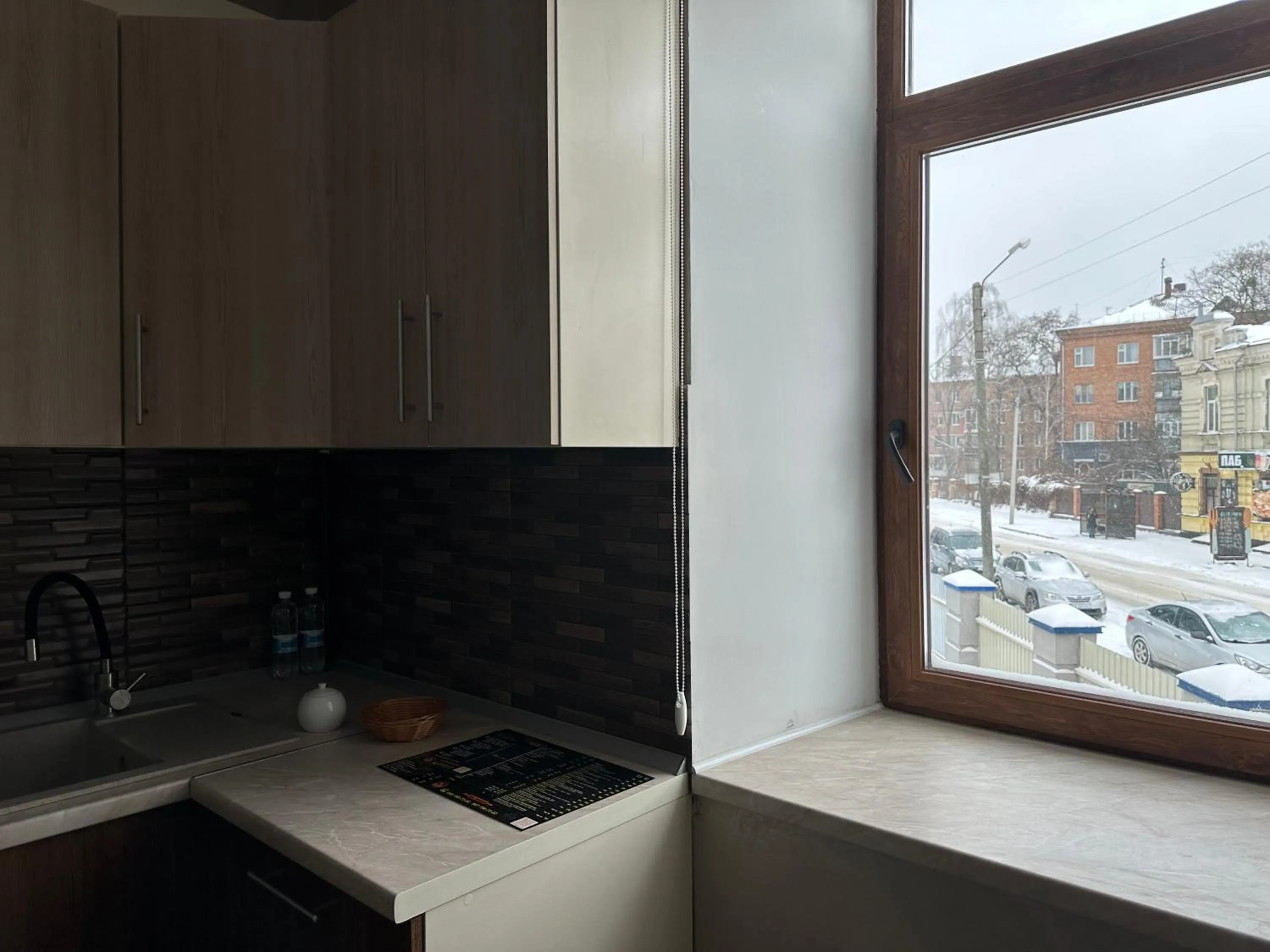 Kitchen or kitchenette in Centralnyi hotel