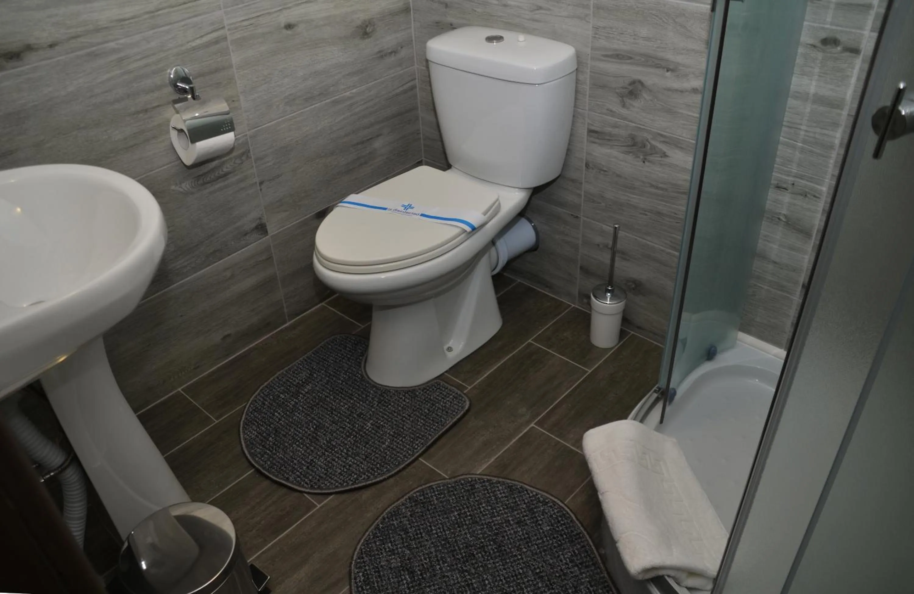 Toilet in Centralnyi hotel