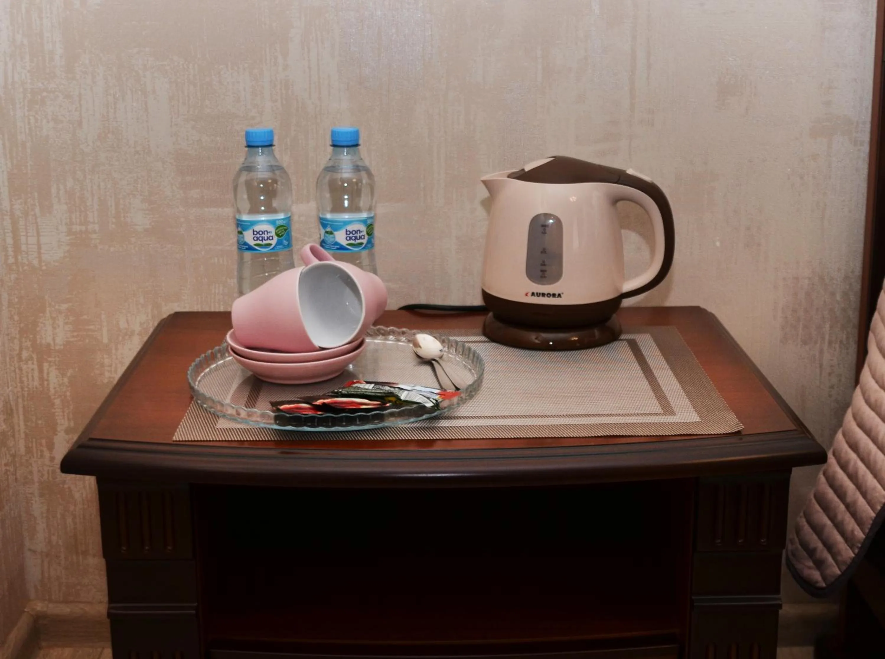 Coffee/tea facilities in Centralnyi hotel