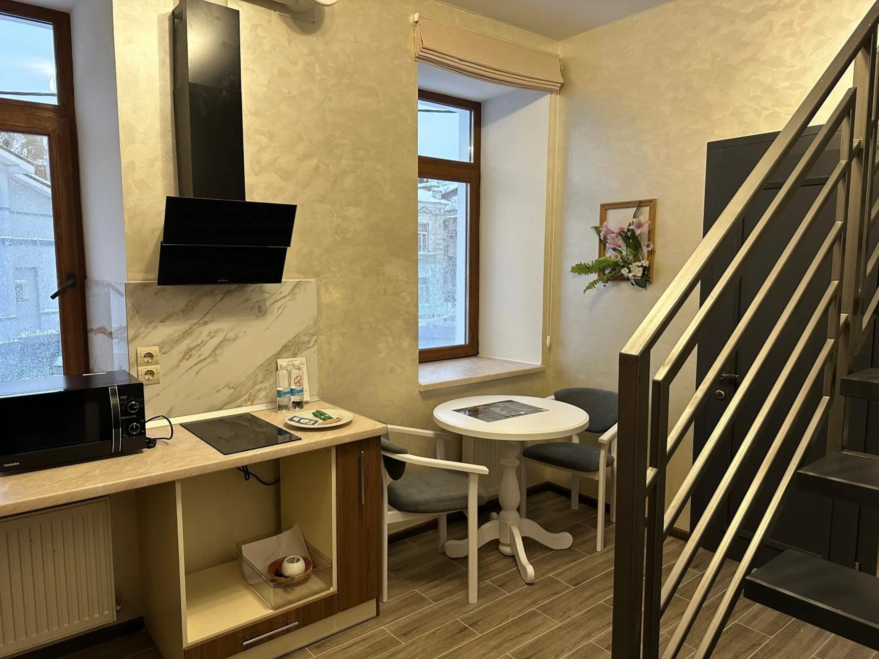 Decorative detail in Centralnyi hotel