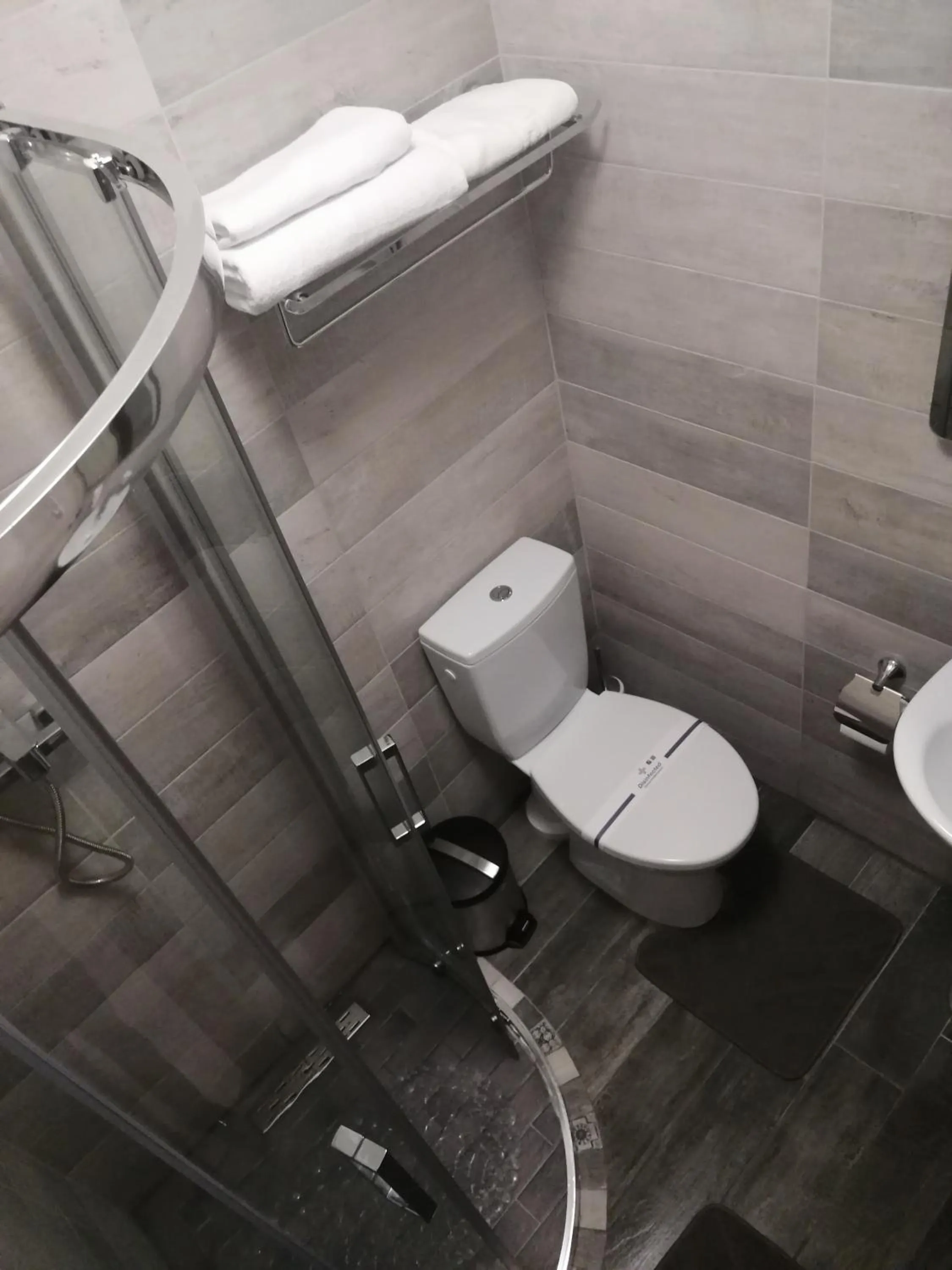 Toilet in Centralnyi hotel