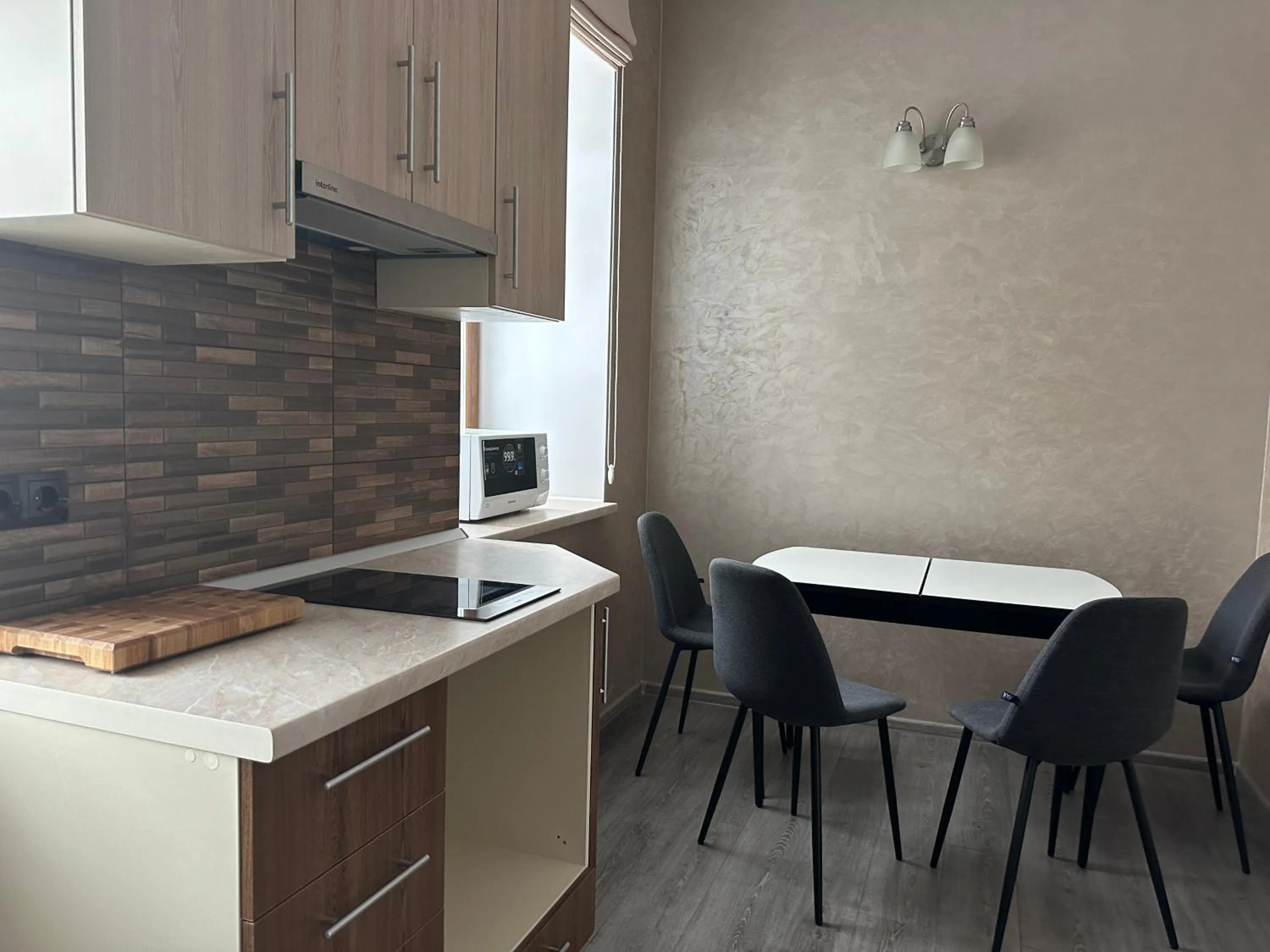 Dining area in Centralnyi hotel