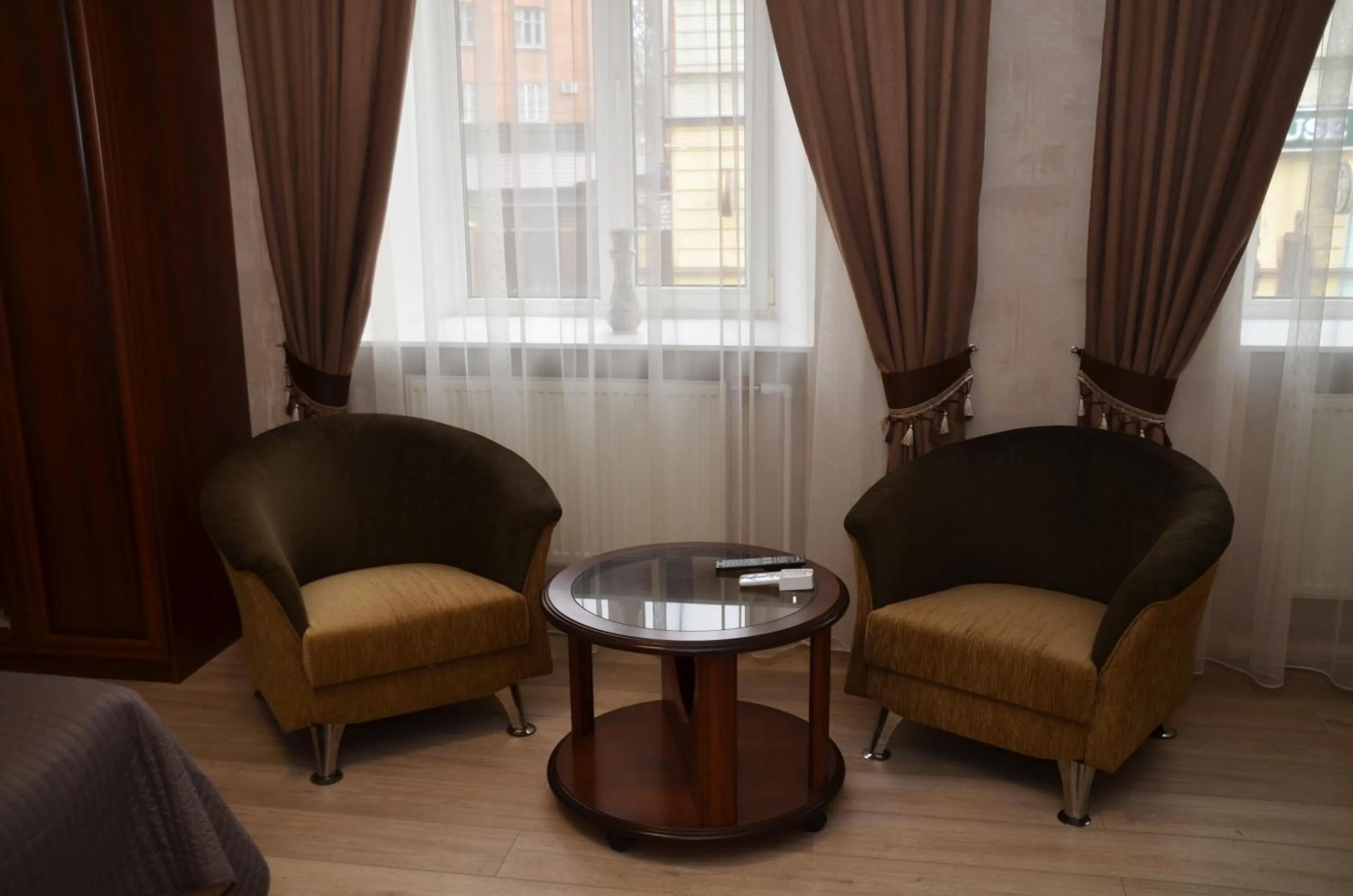 Seating area in Centralnyi hotel