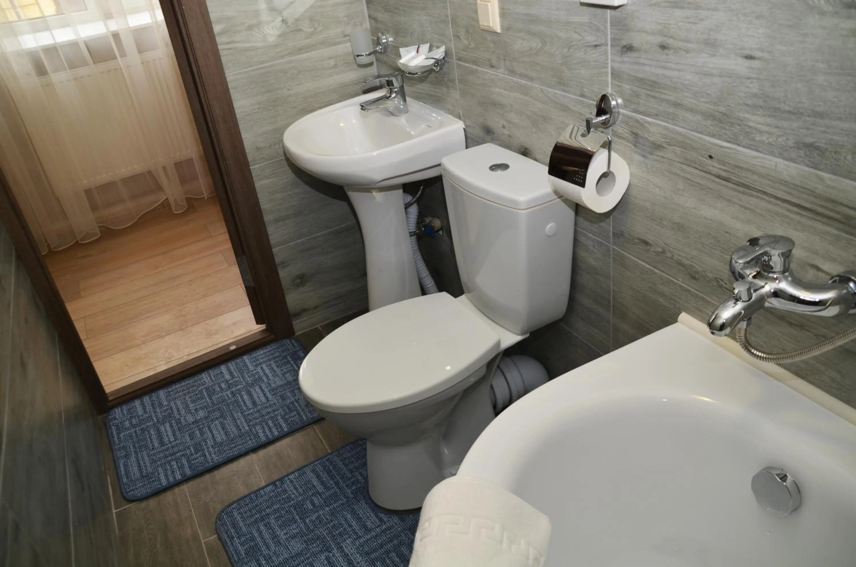 Toilet in Centralnyi hotel