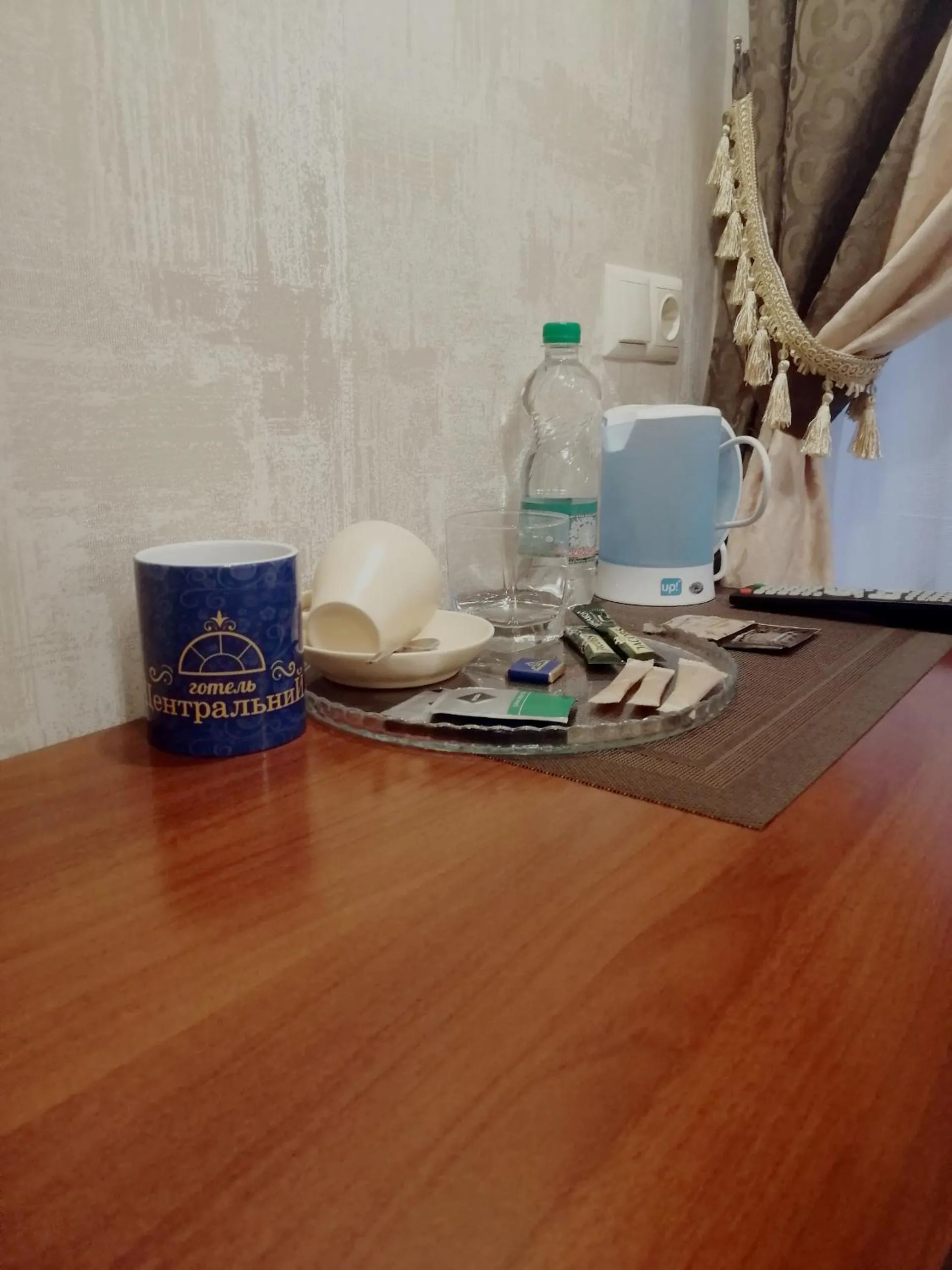 Decorative detail in Centralnyi hotel