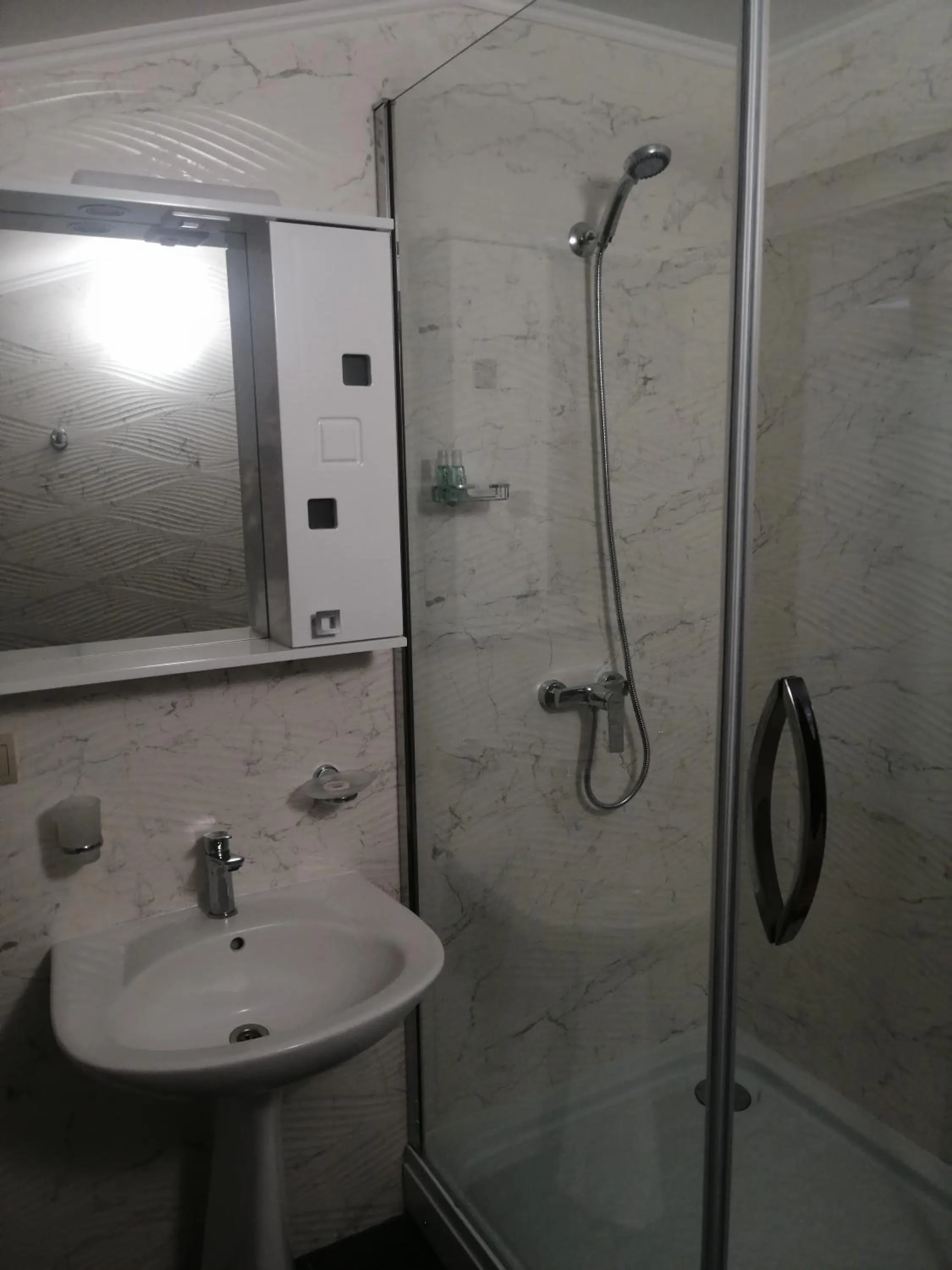 Shower in Centralnyi hotel