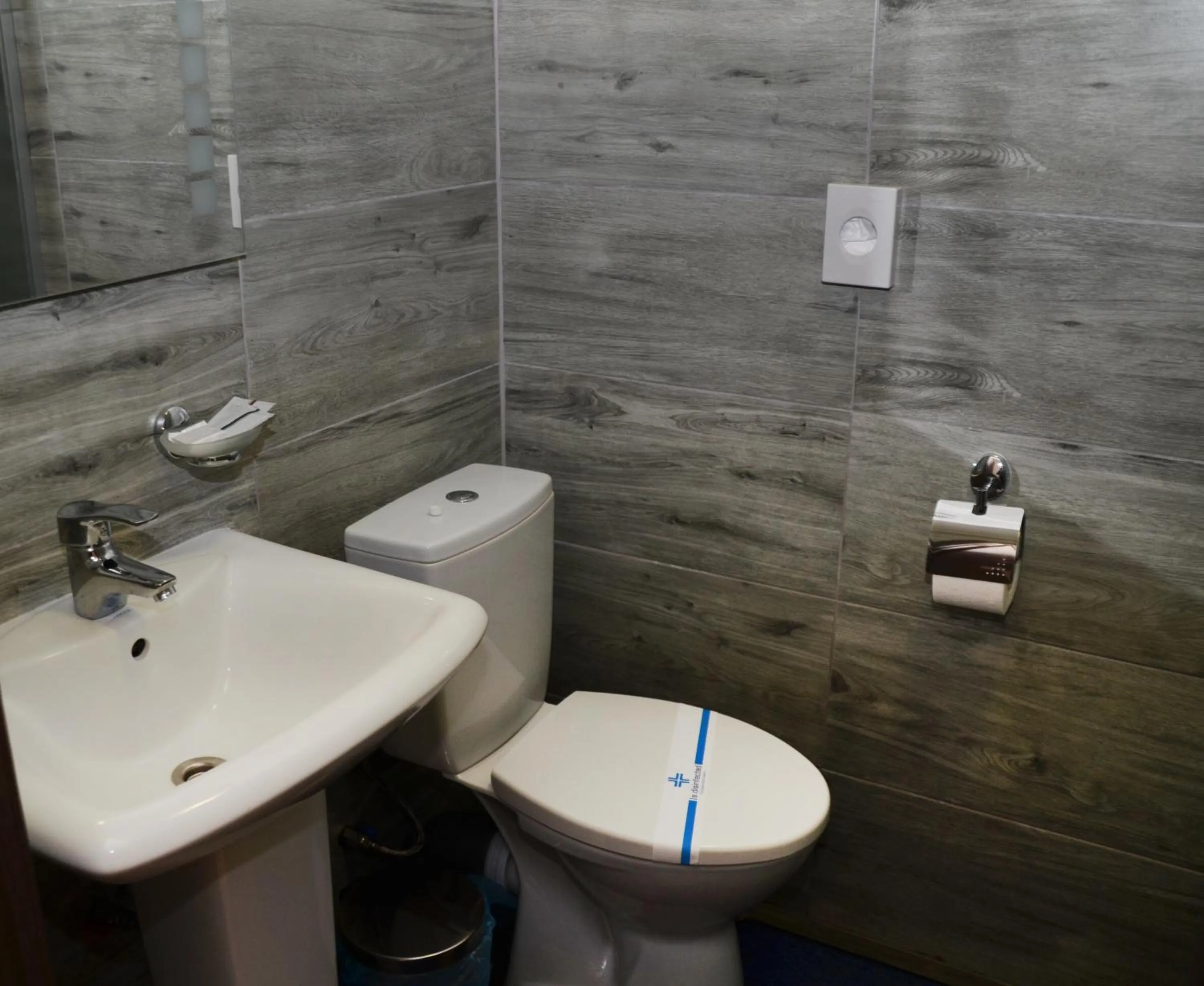 Toilet in Centralnyi hotel