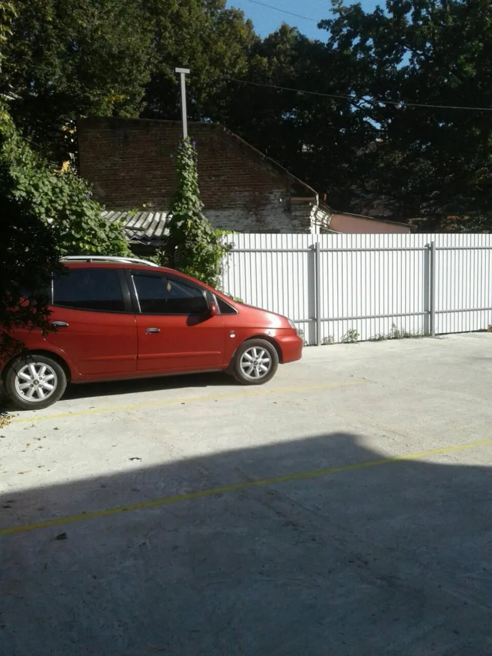 Parking in Centralnyi hotel