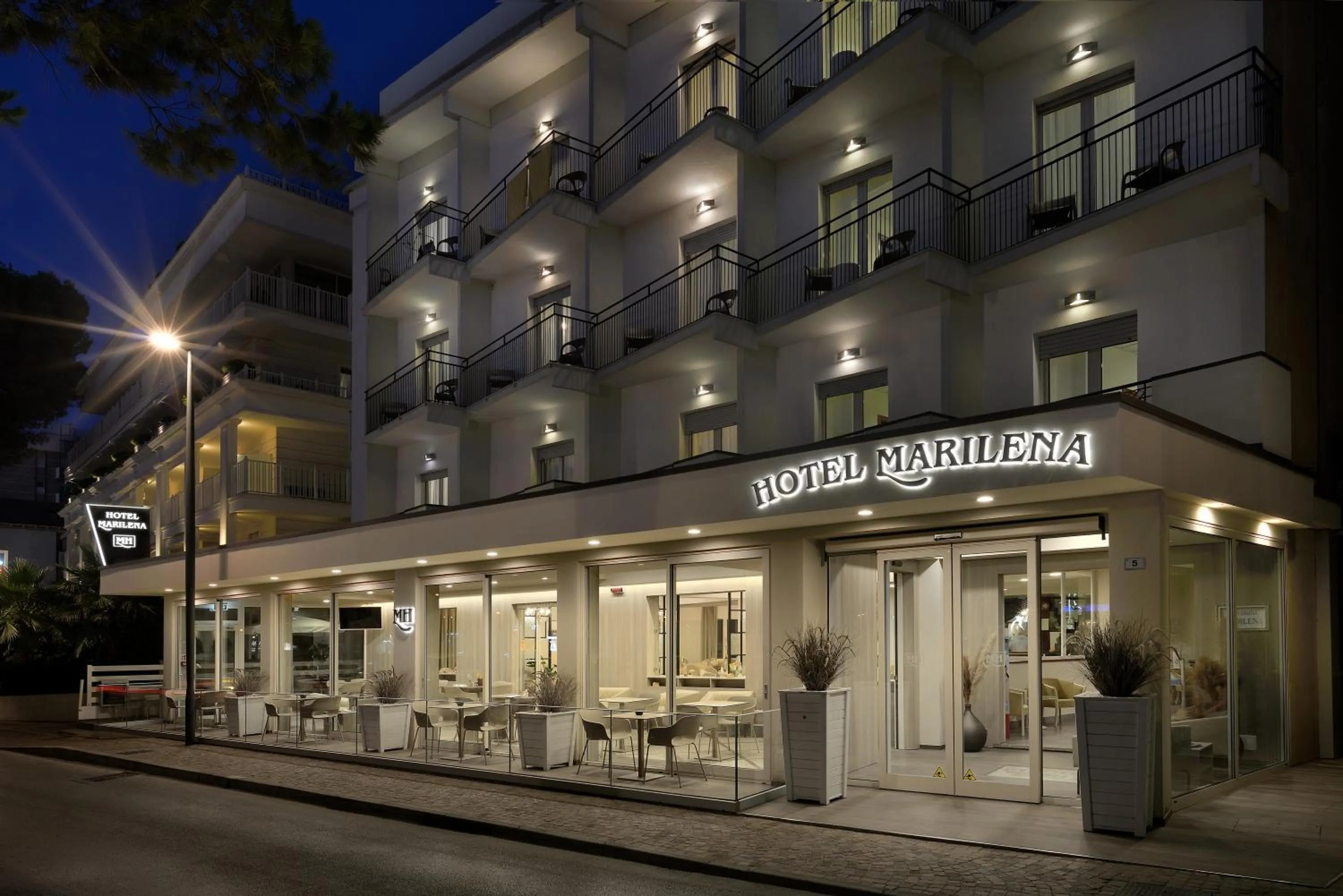 Property building in Hotel Marilena