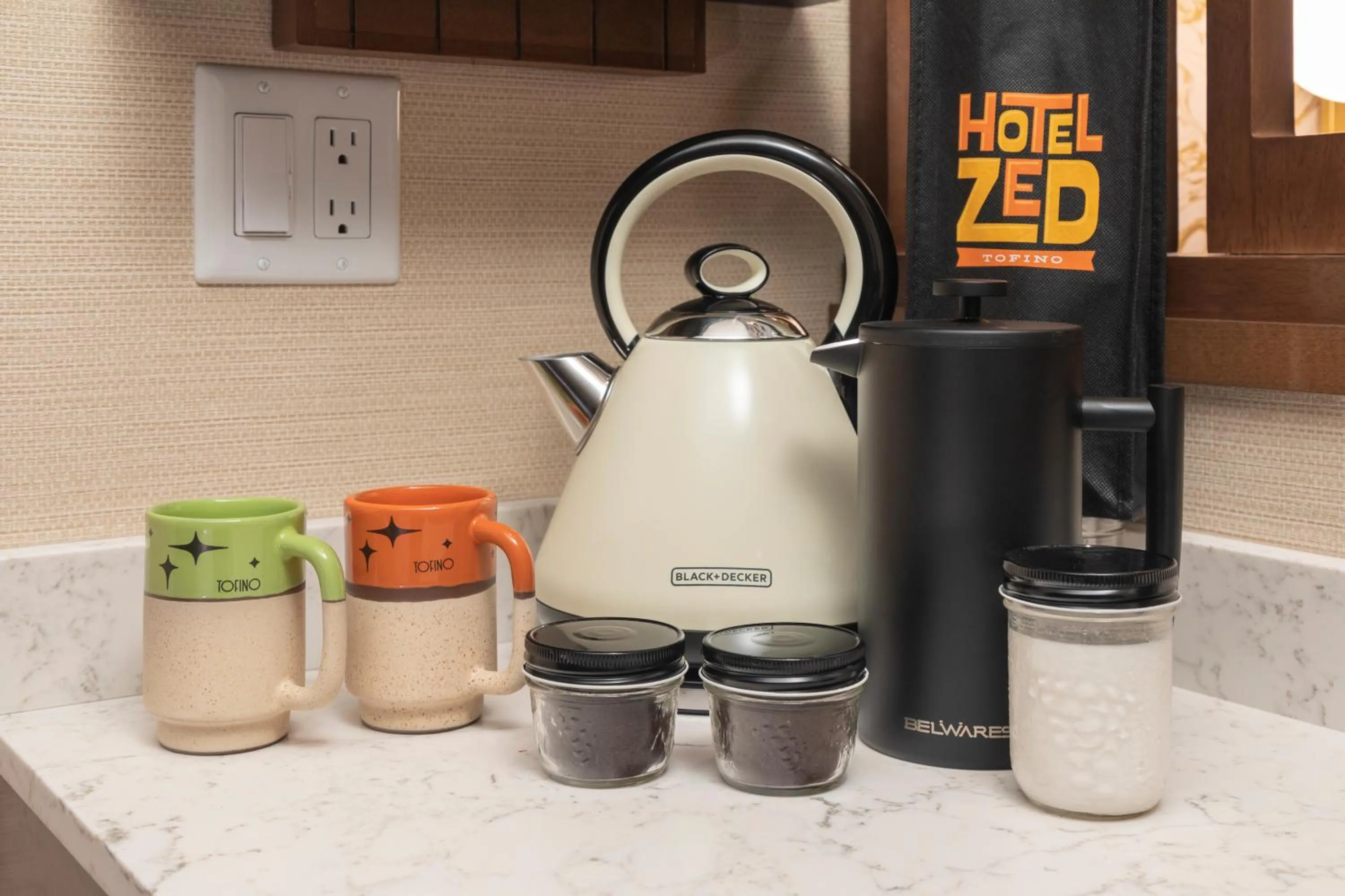 Bedroom in Hotel Zed Tofino