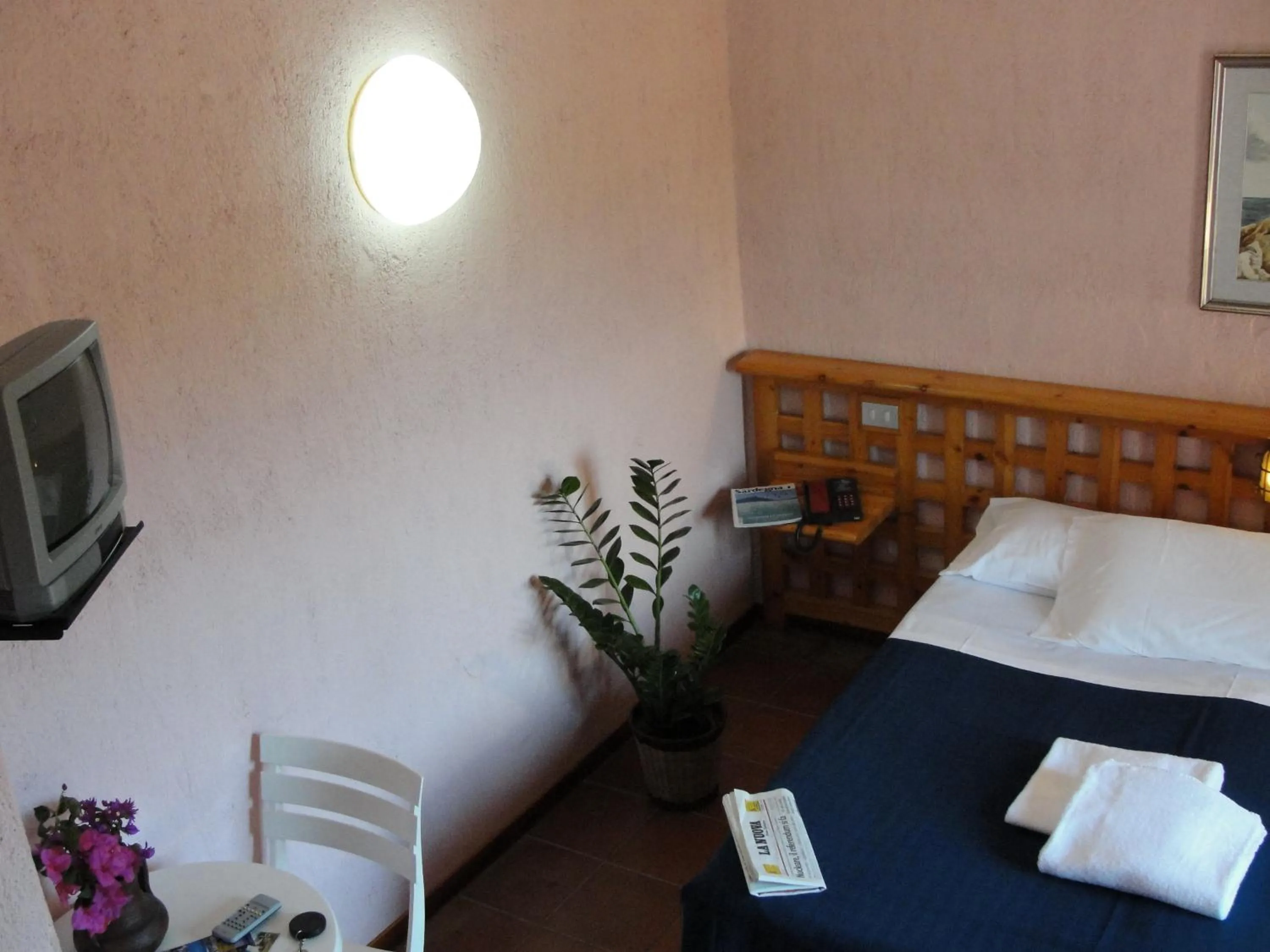 Decorative detail, Bed in Hotel Scintilla