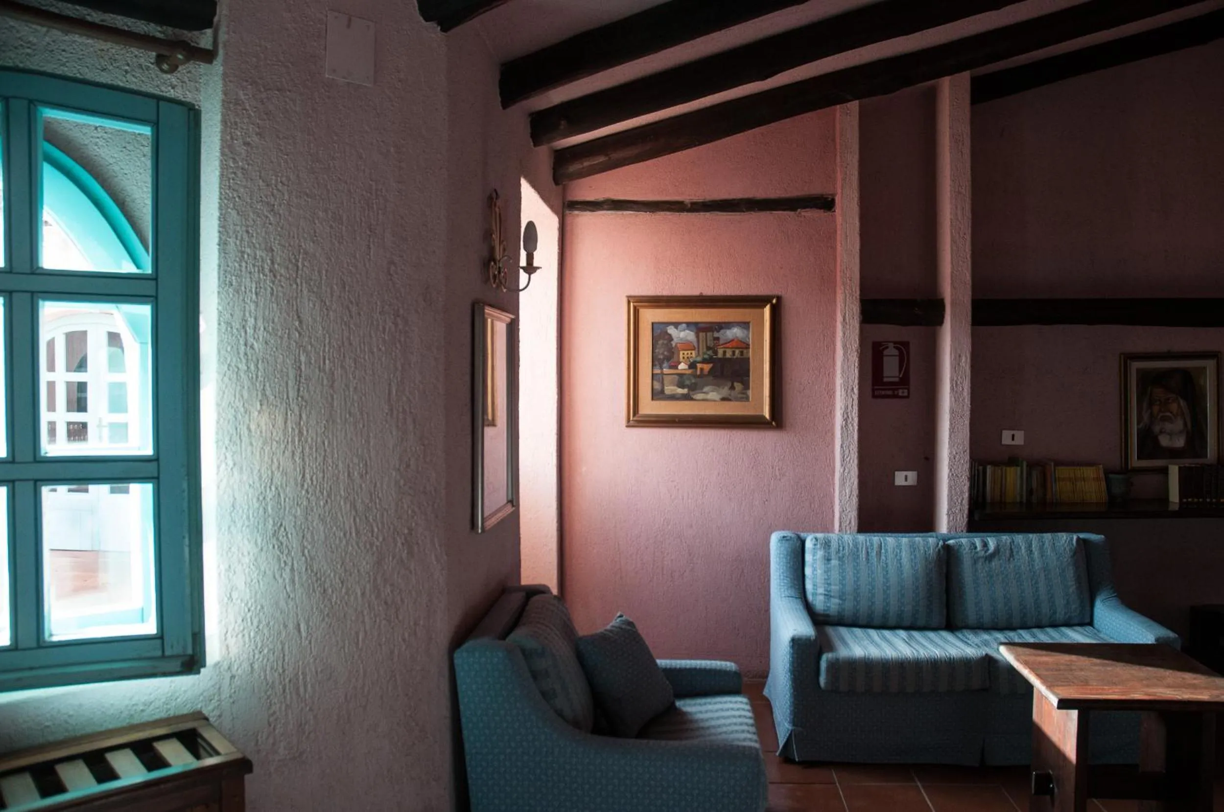 Decorative detail in Hotel Scintilla