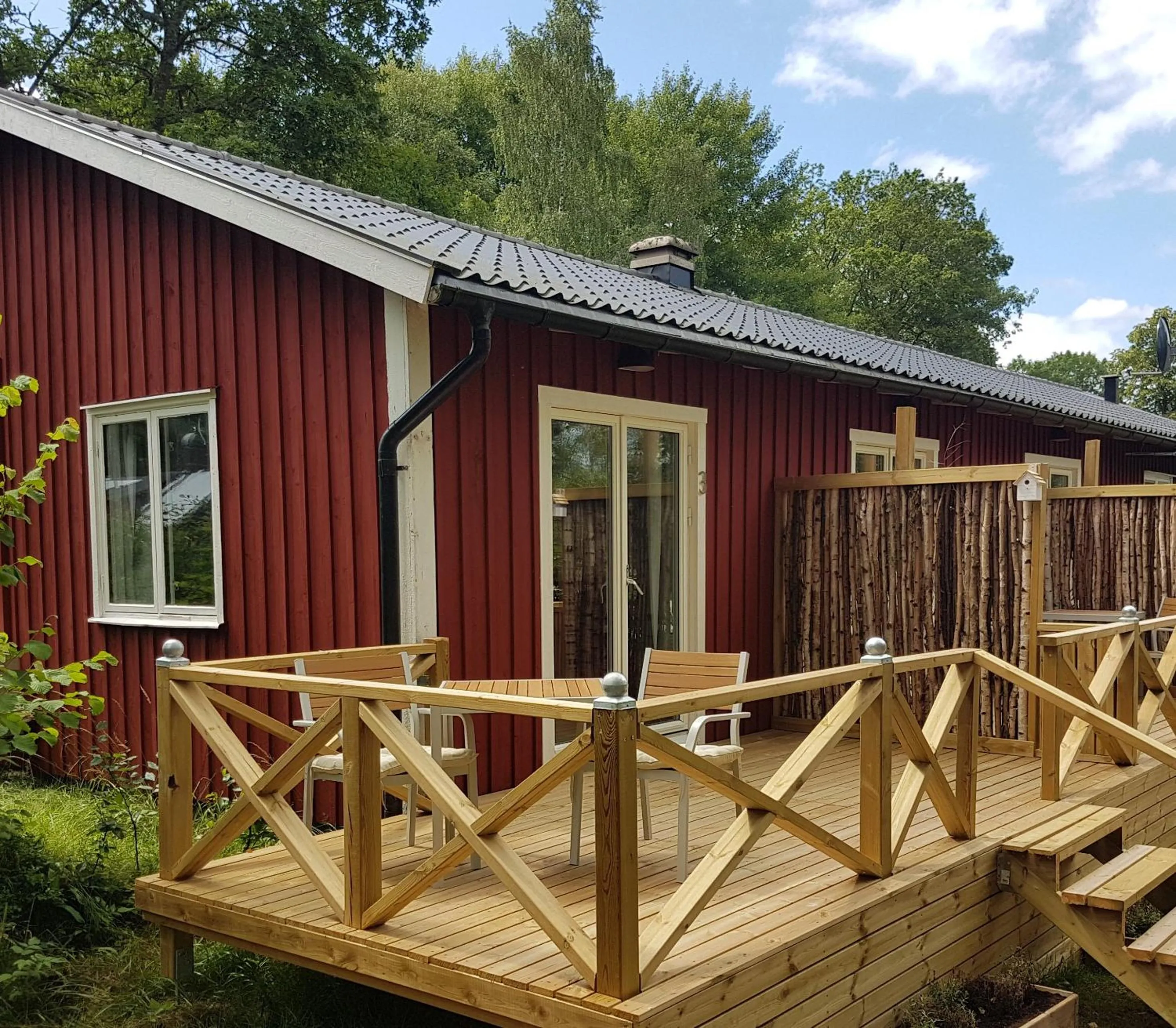 Facade/entrance in Den Sovande Älgen