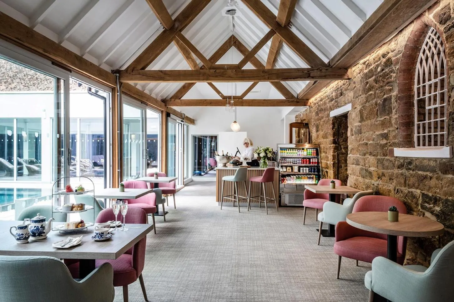 Restaurant/places to eat in Fawsley Hall Hotel