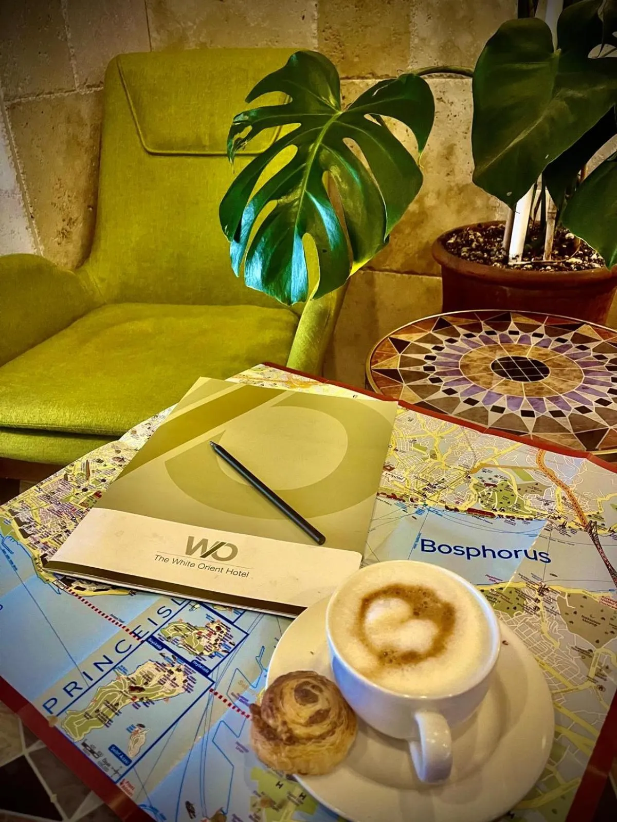 Lobby or reception in The White Orient Hotel