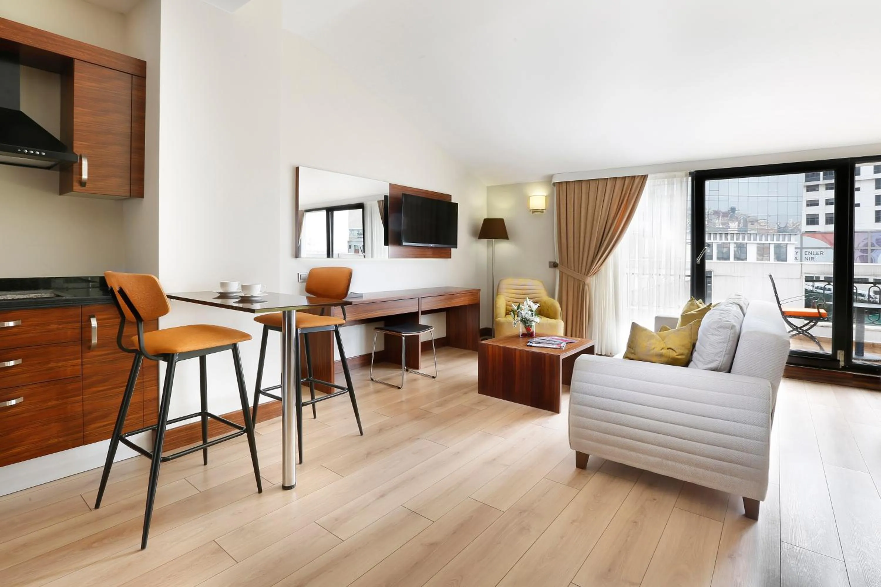 Seating area in The White Orient Hotel