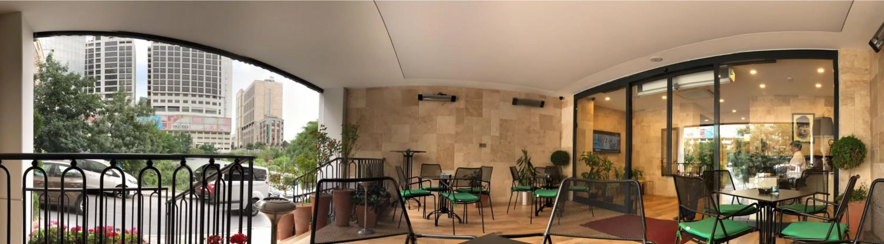 Seating area in The White Orient Hotel