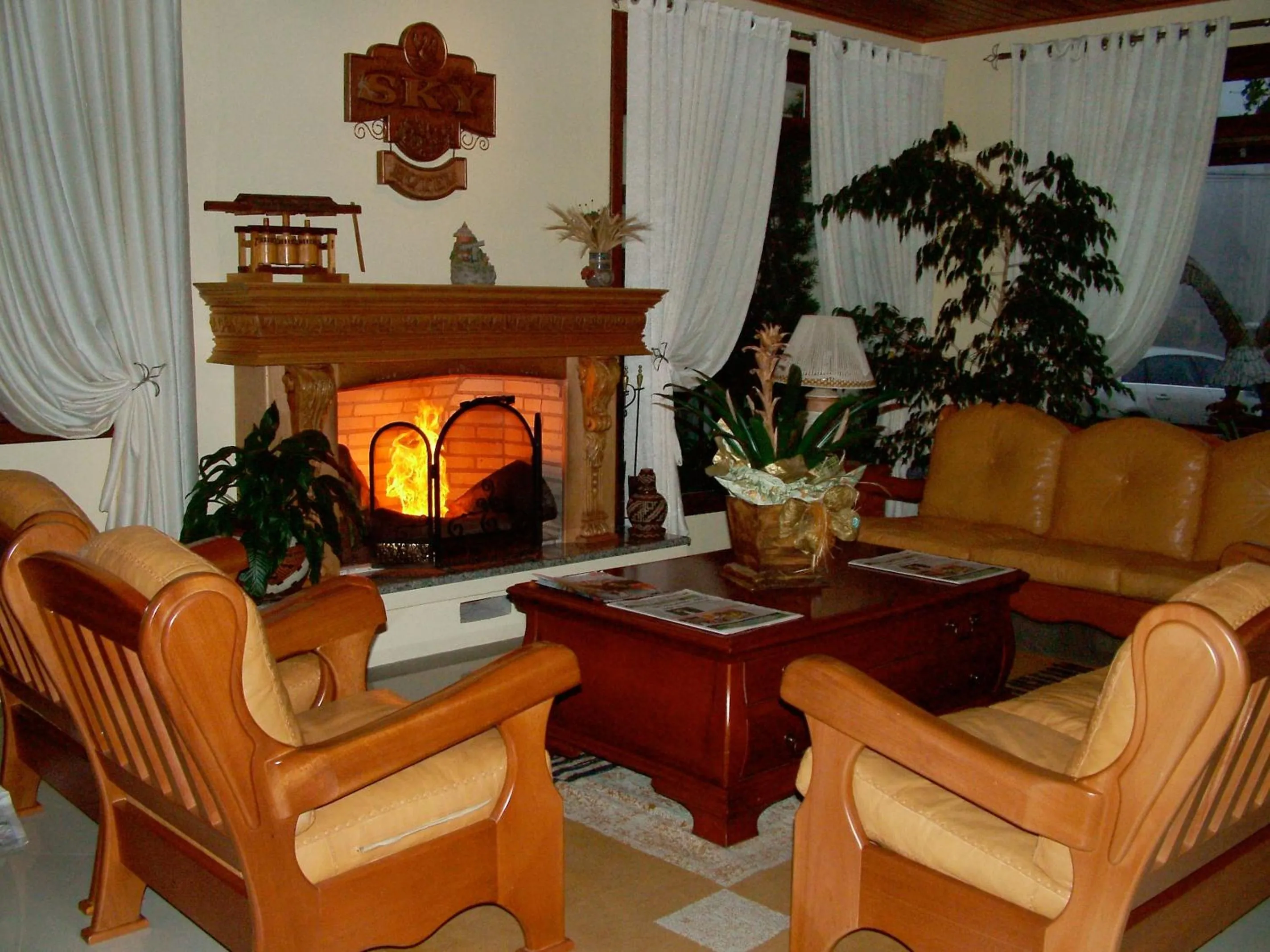 Lobby or reception in Hotel Sky Gramado