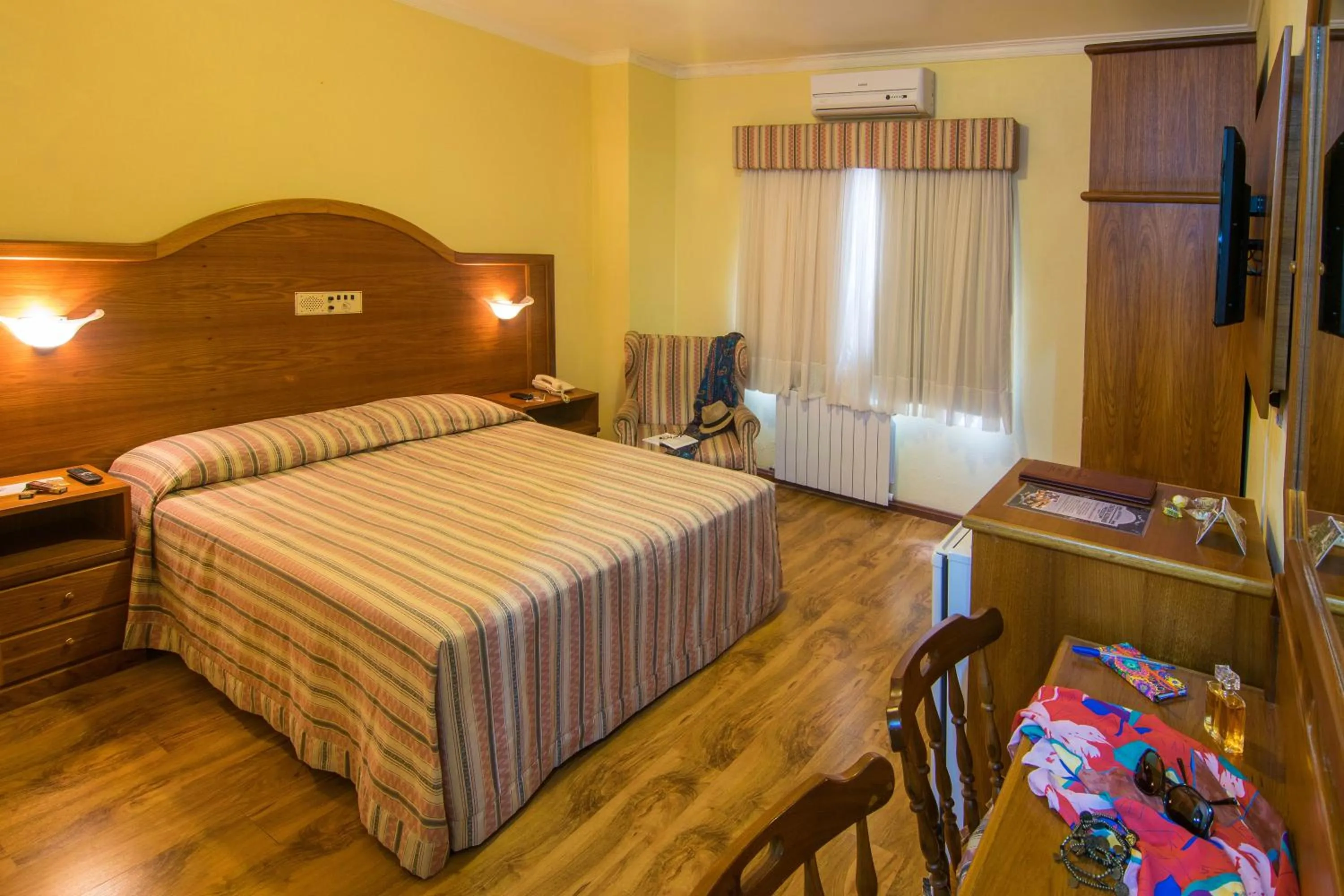 Bedroom, Bed in Hotel Sky Gramado