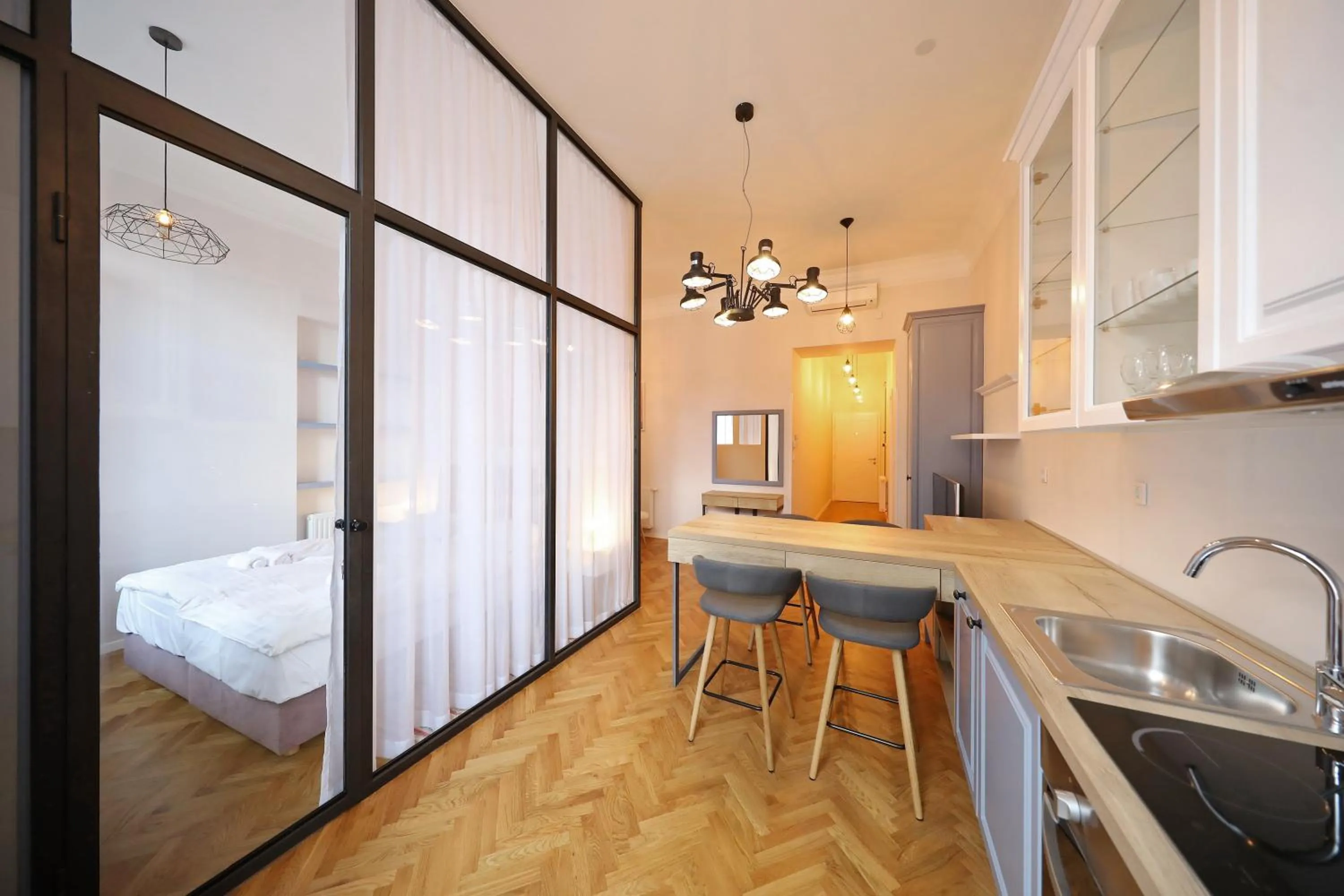 Bed in Stay Swanky Bed & Breakfast