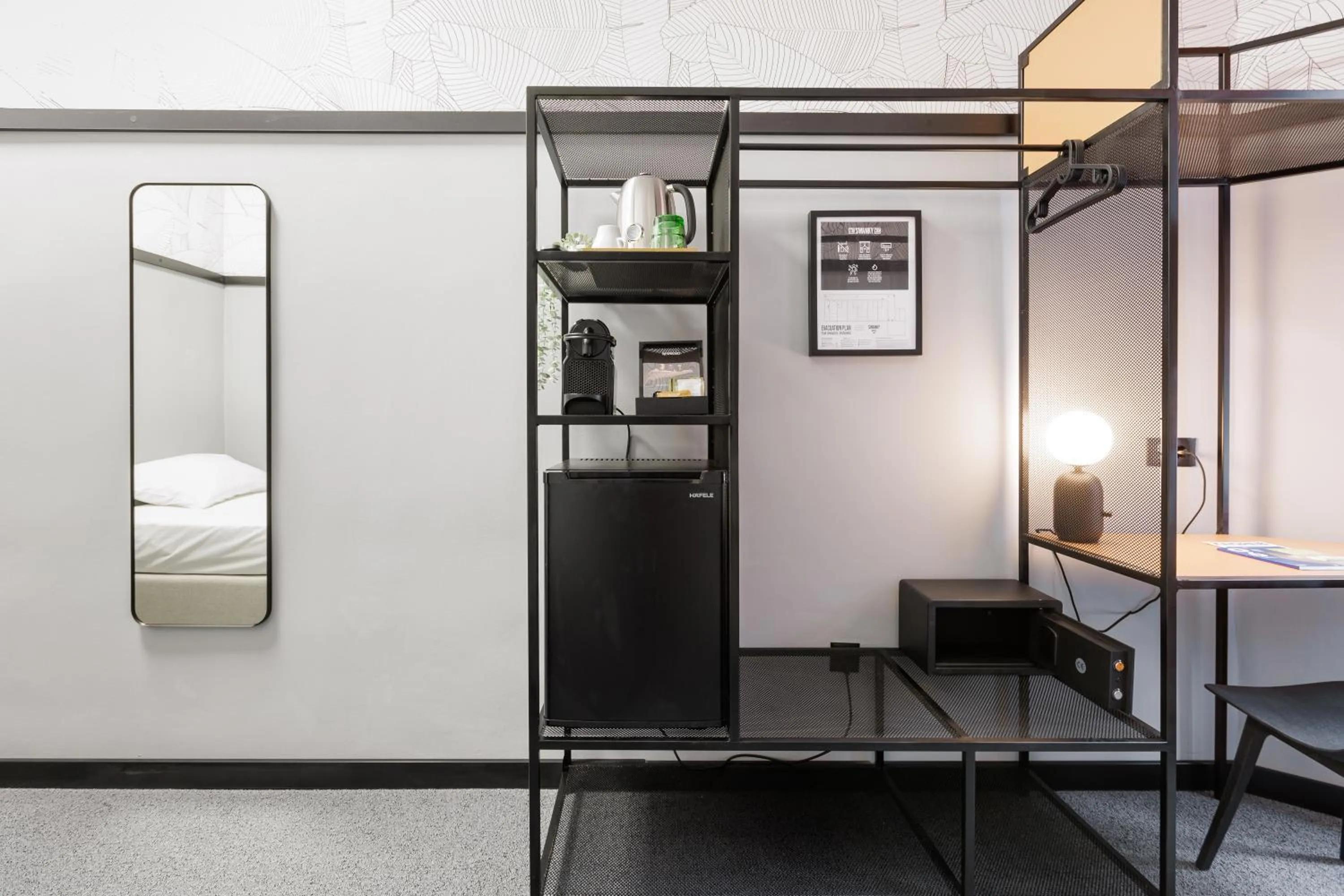 Bed in Stay Swanky Bed & Breakfast