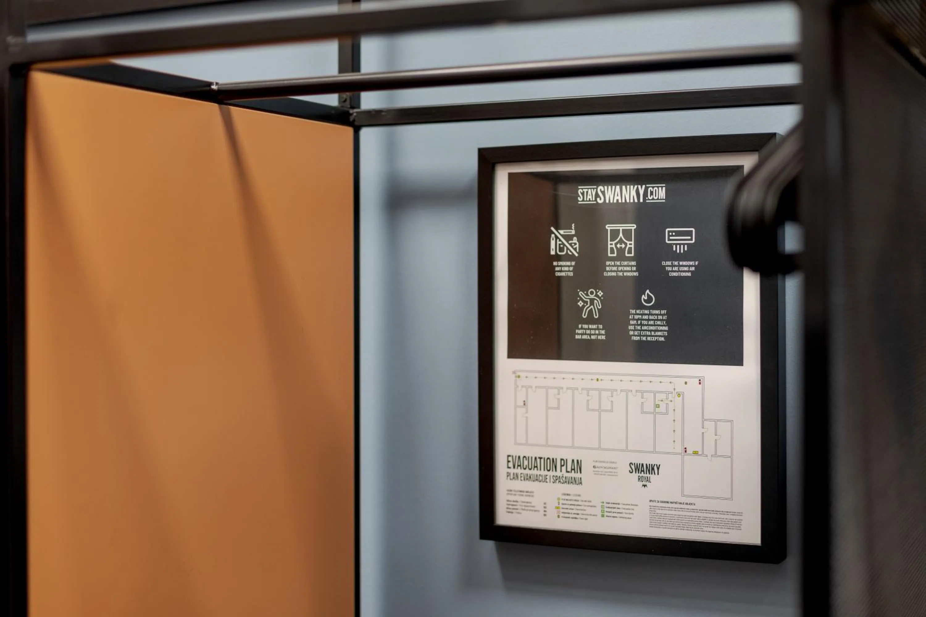 safe in Stay Swanky Bed & Breakfast