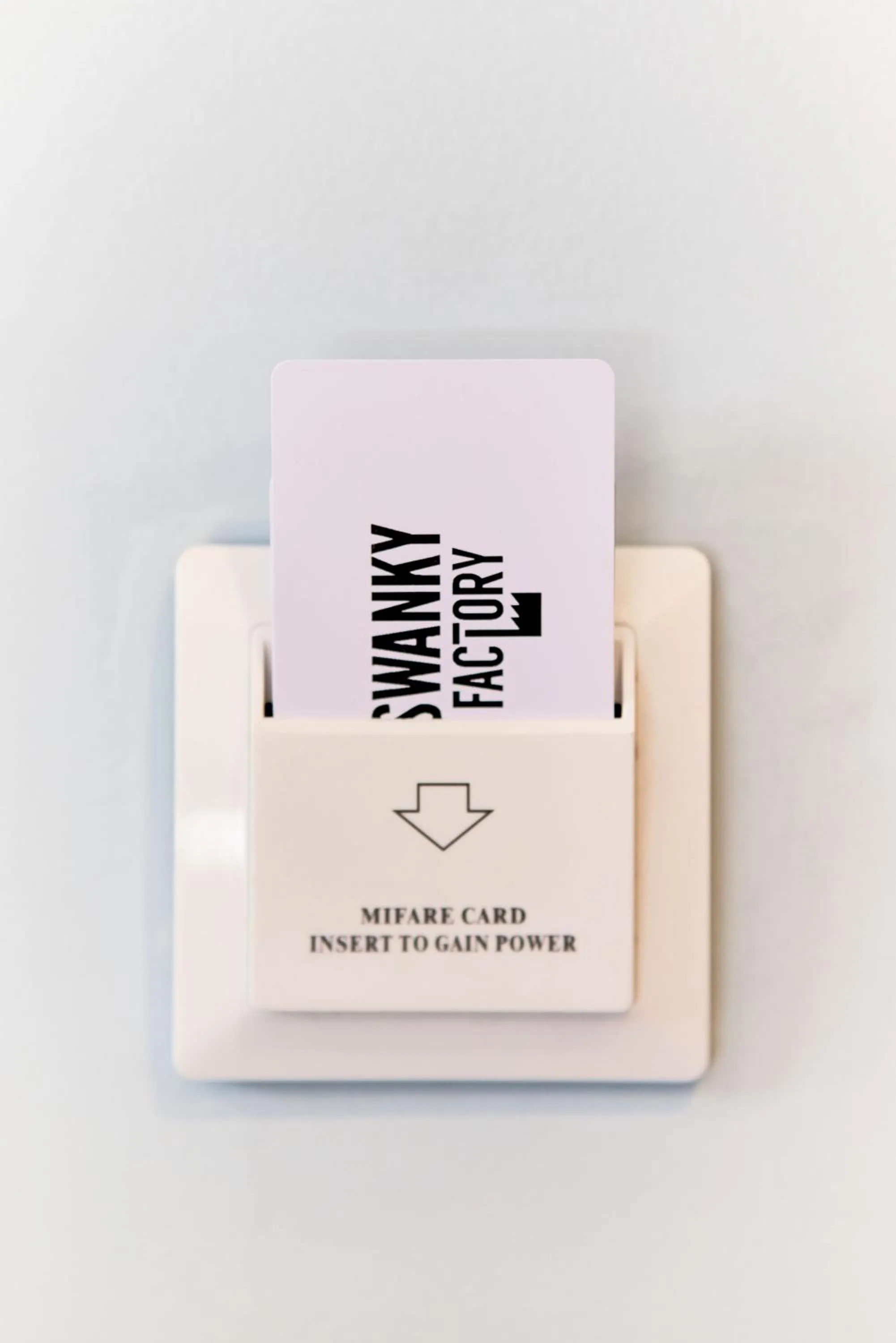 Text overlay in Stay Swanky Bed & Breakfast