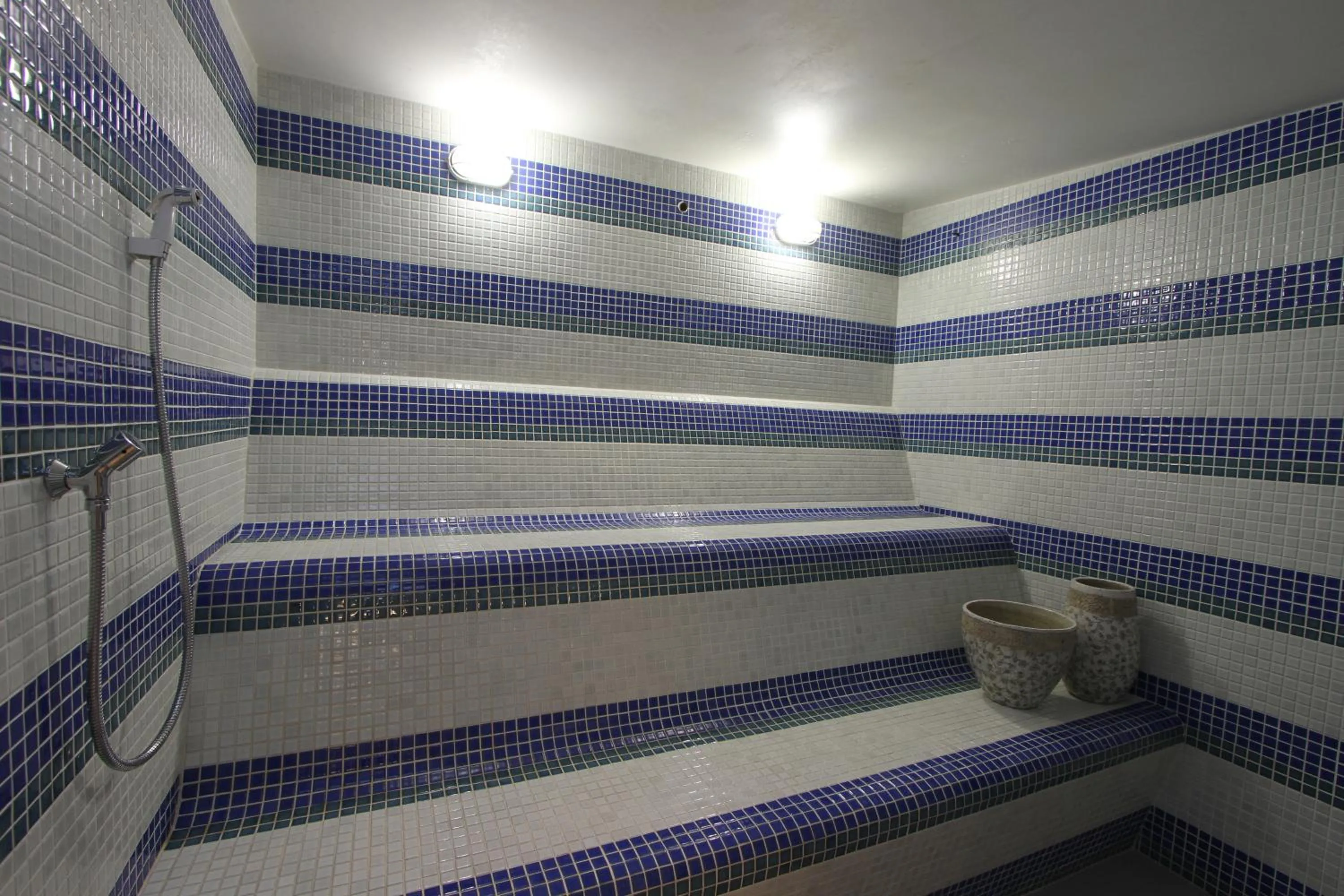 Steam room in Hotel Pontal de Ubu