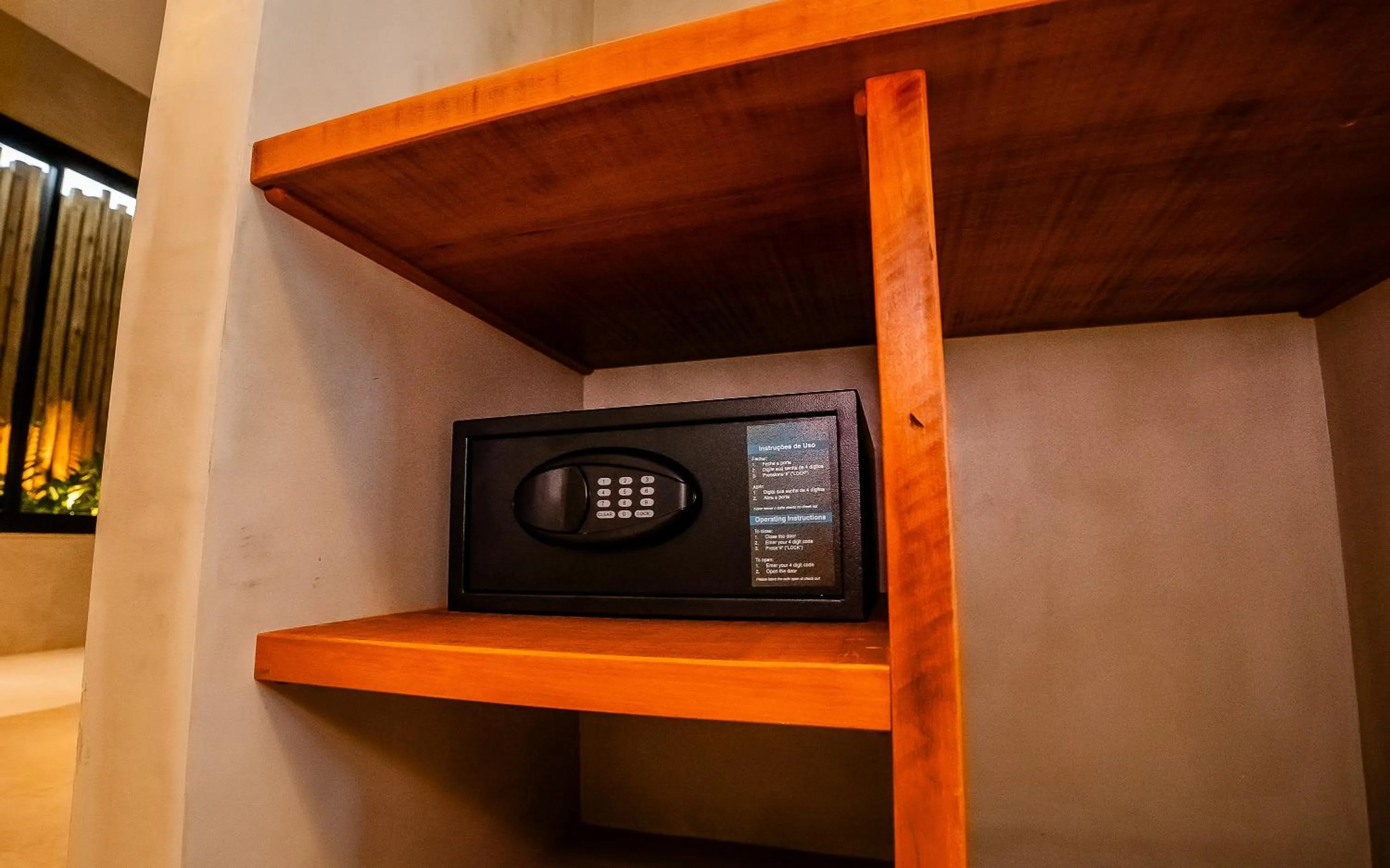 safe in Hotel Pontal de Ubu