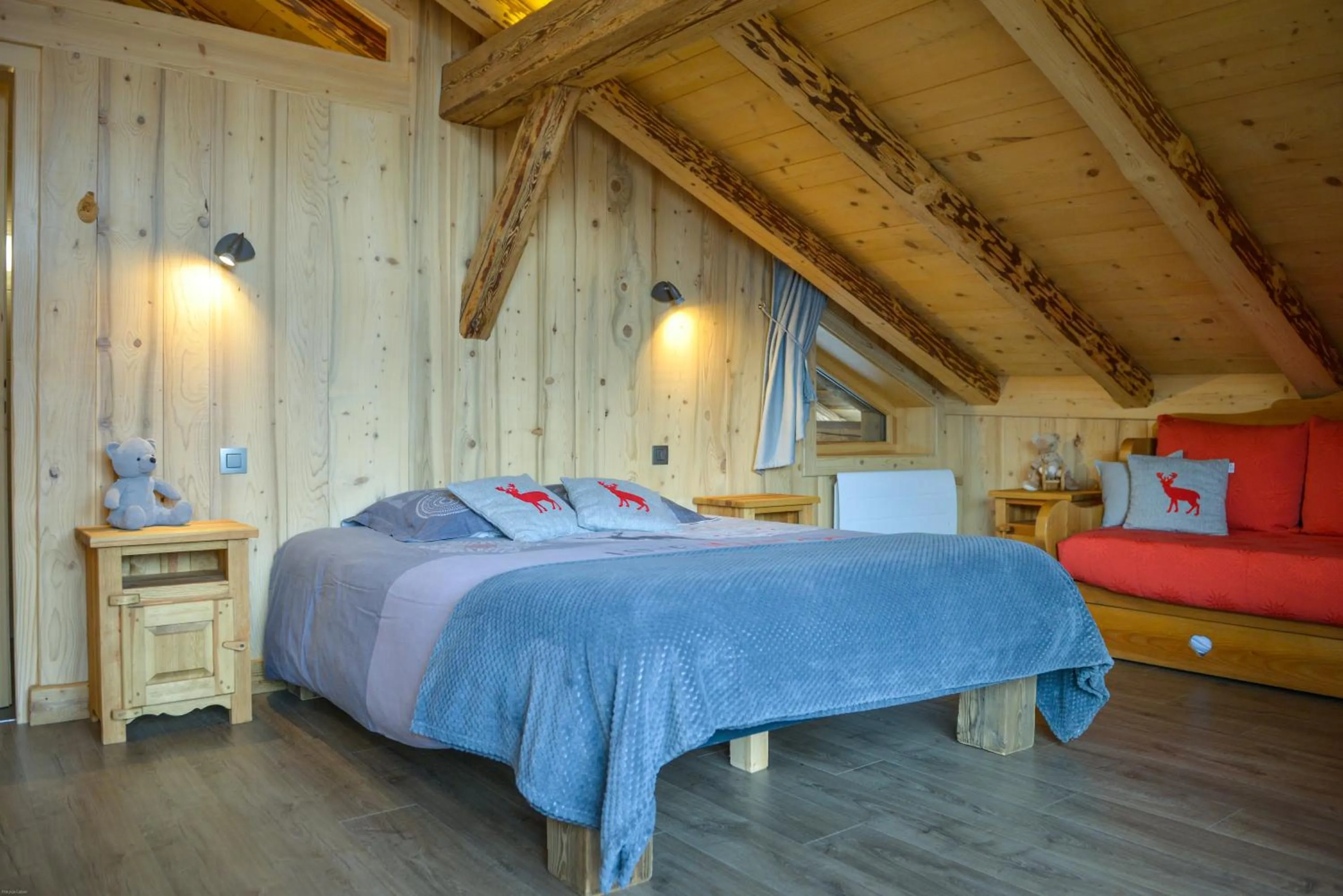 Bed in La grange d'Aldaré Chambres d'hôtes