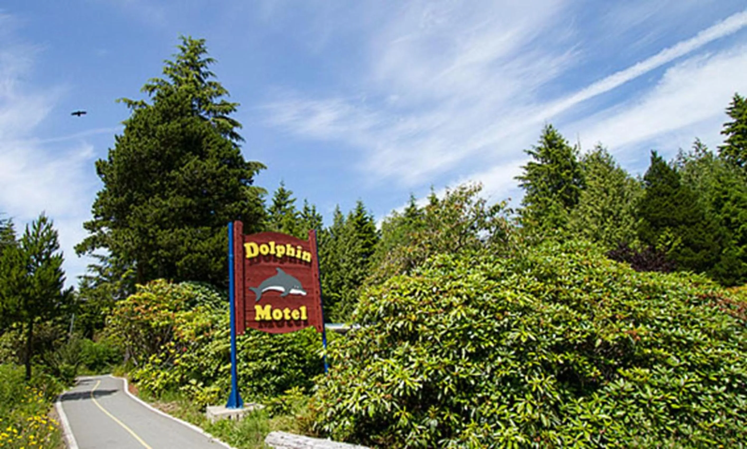 Property logo or sign in Dolphin Motel