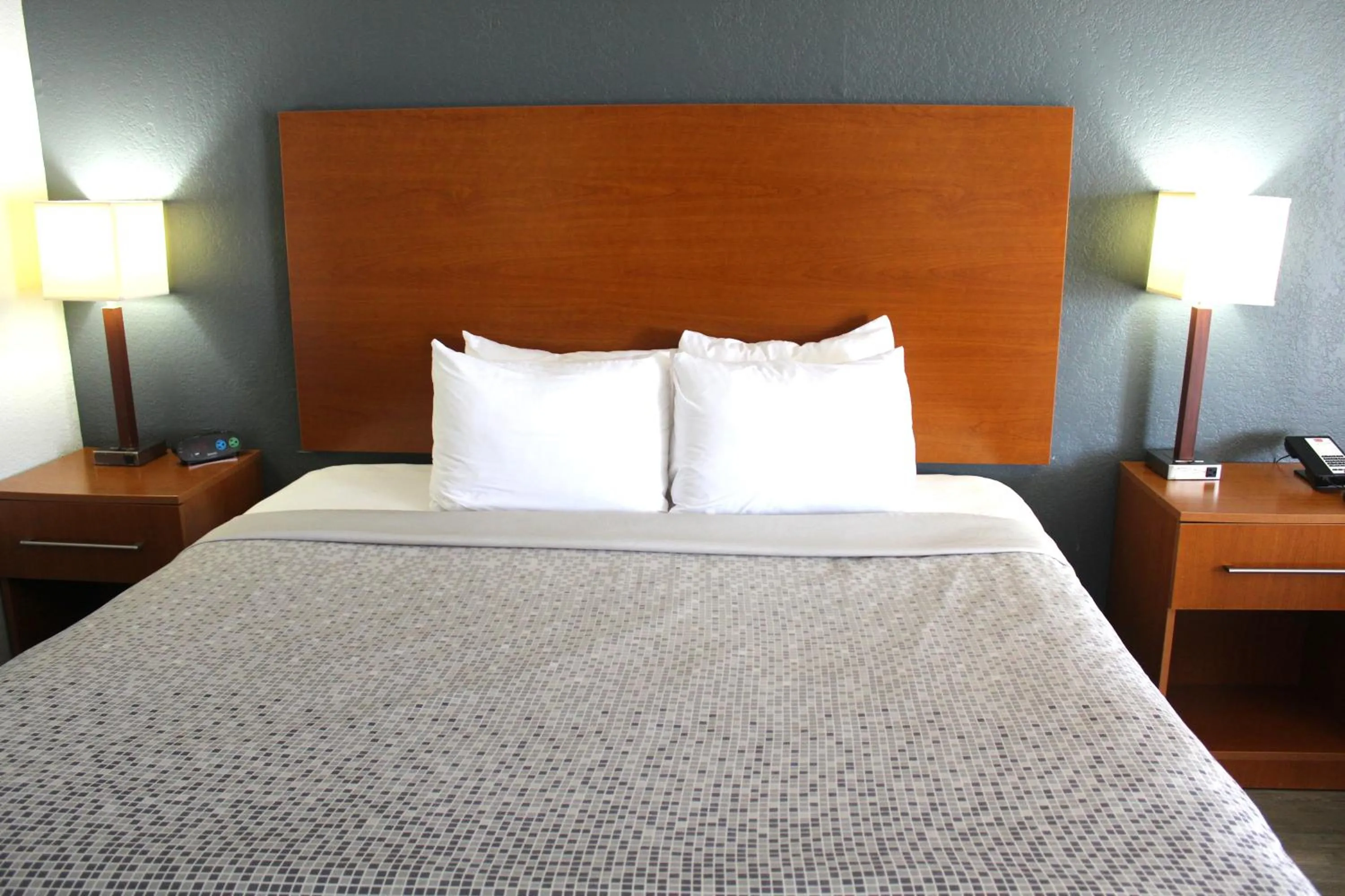 Bed in Econo Lodge Franklin South