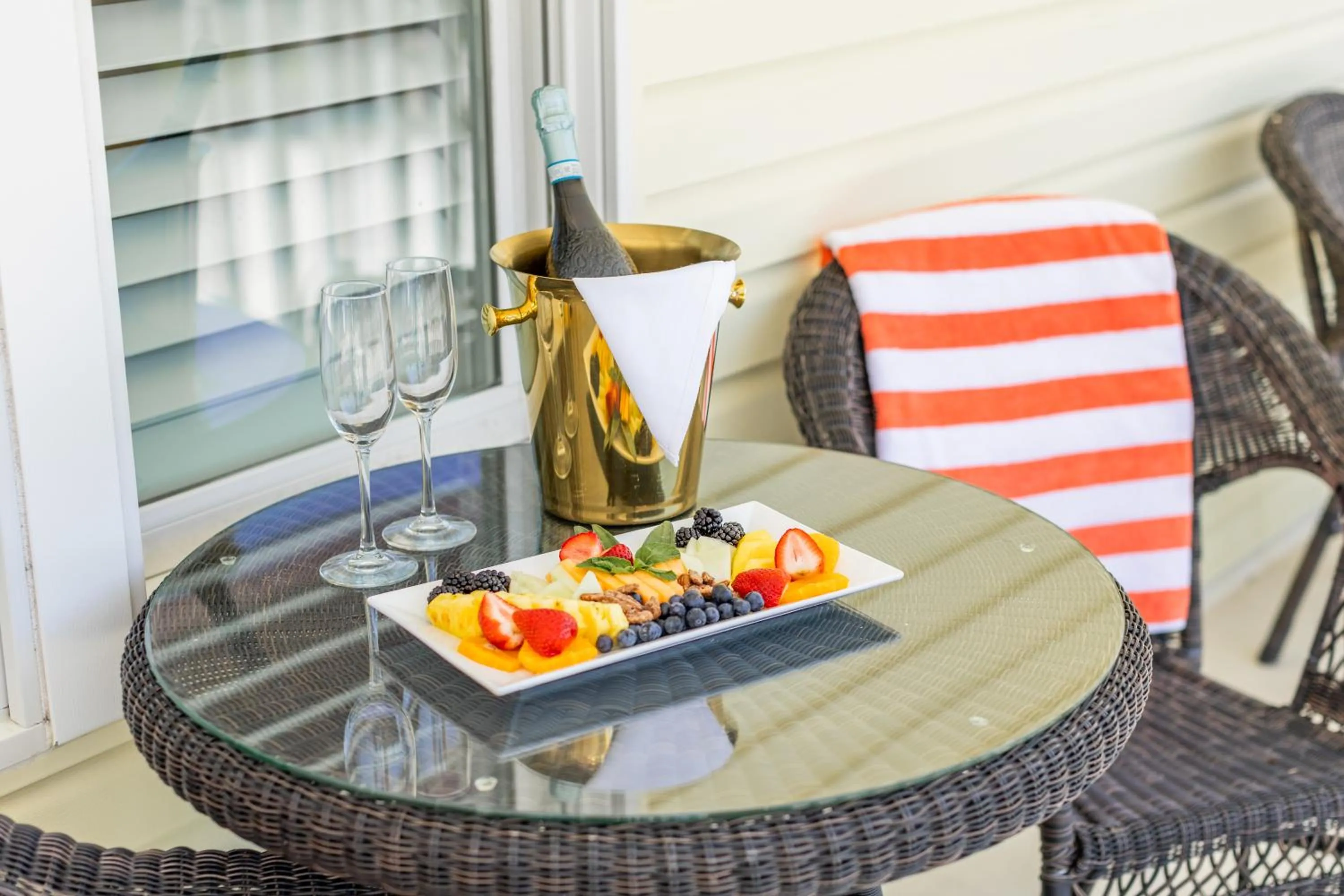 Patio in The Beach Club on Madison Avenue