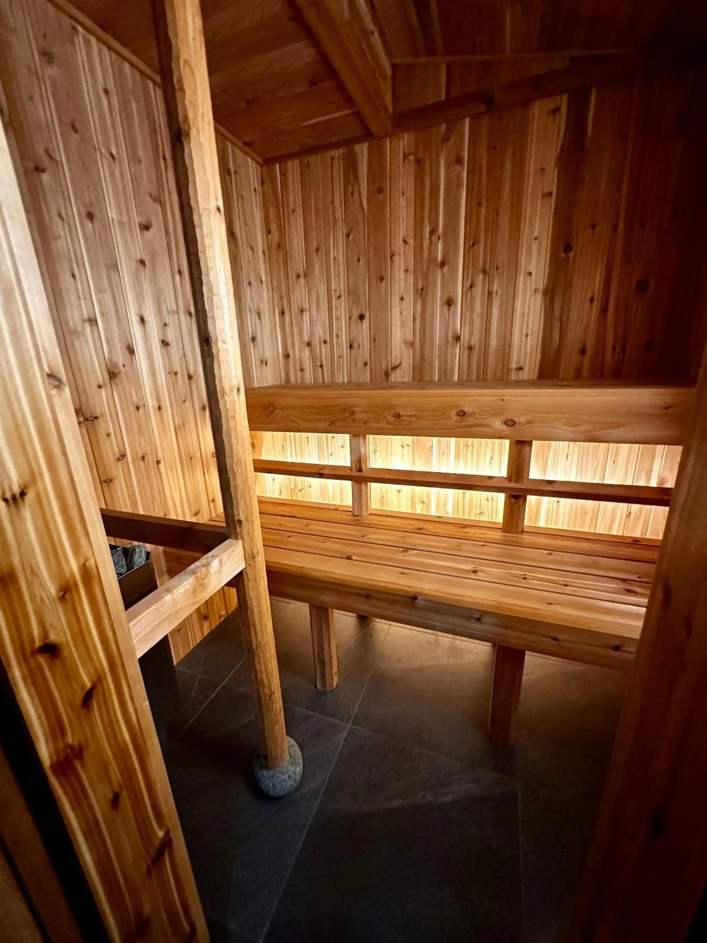 Sauna in West Coast Motel on the Harbour