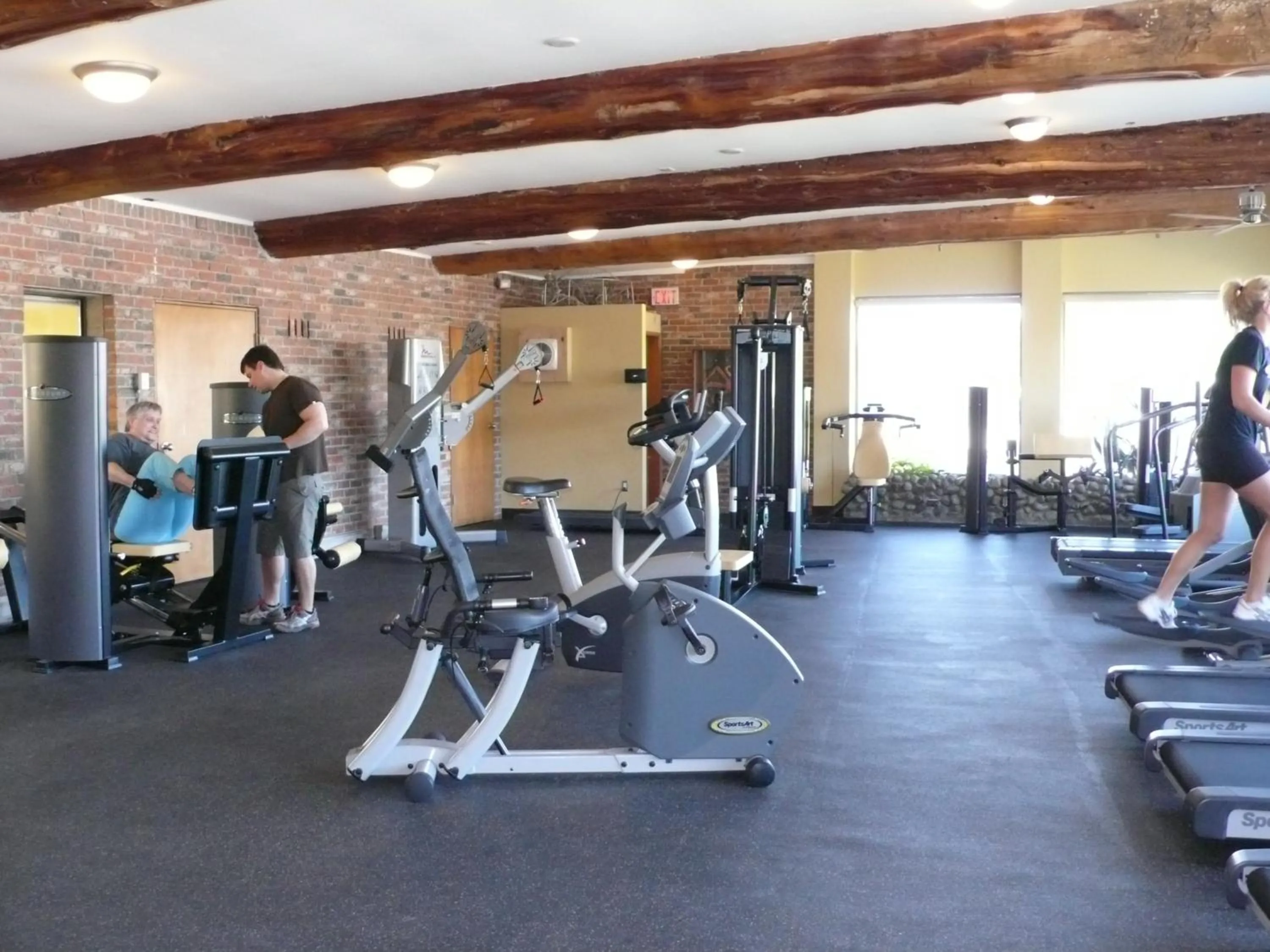 Fitness centre/facilities in West Coast Motel on the Harbour