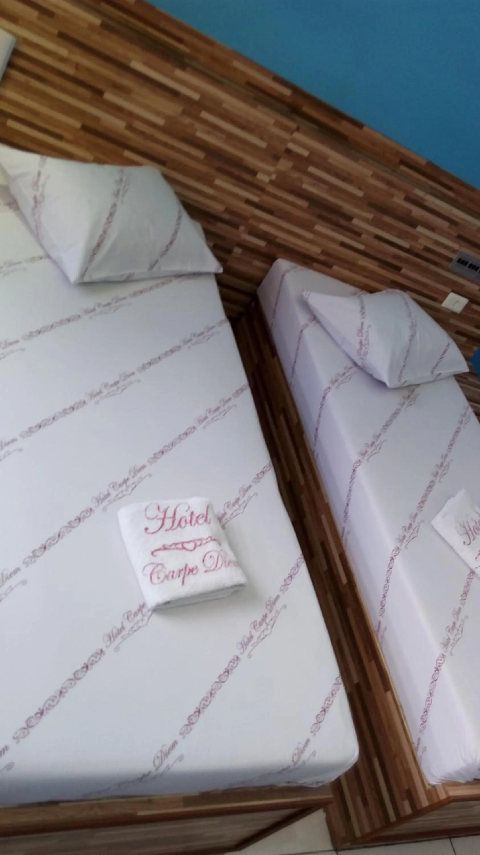 Bed in Hotel Carpe Diem