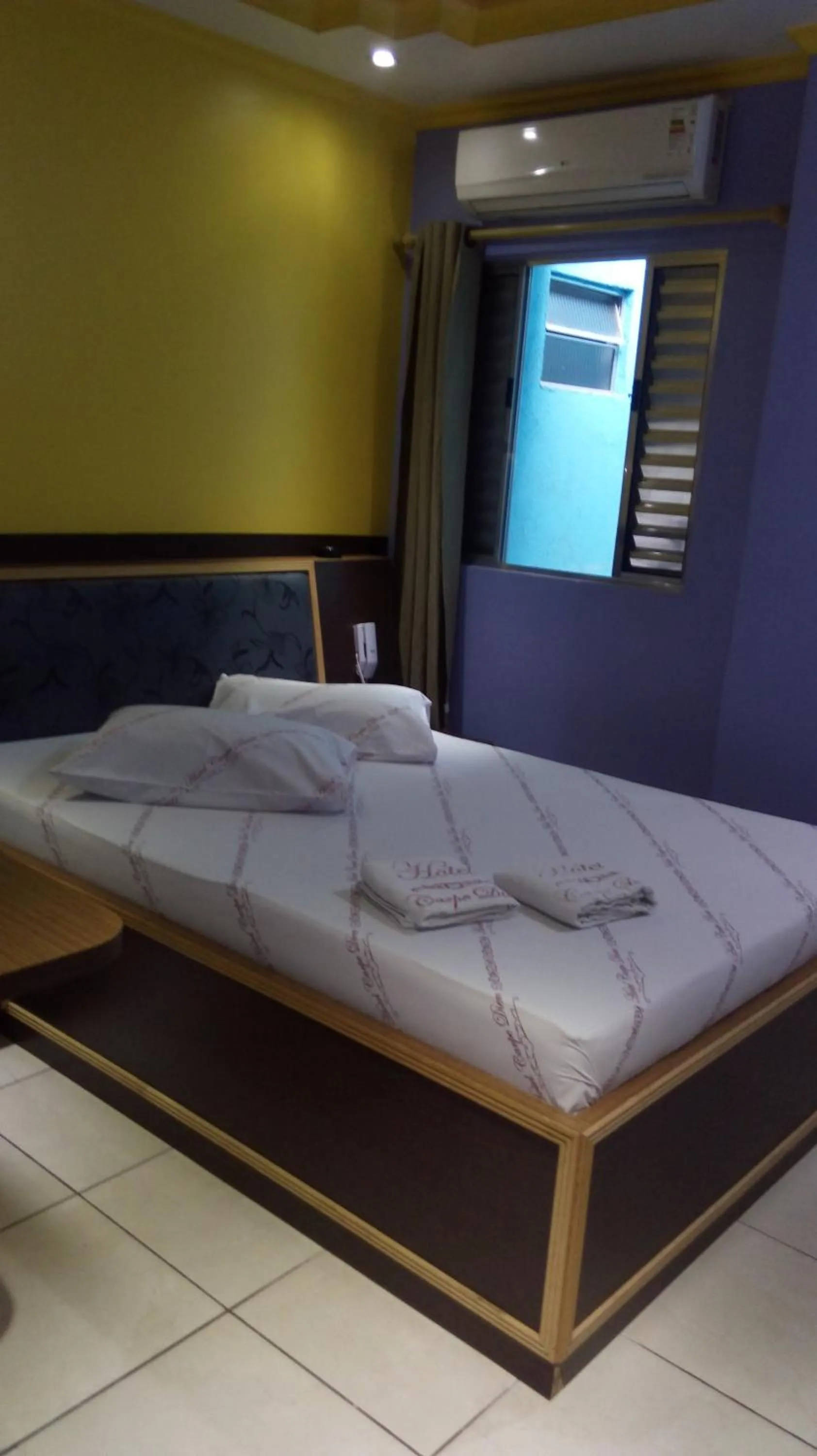 Bed in Hotel Carpe Diem