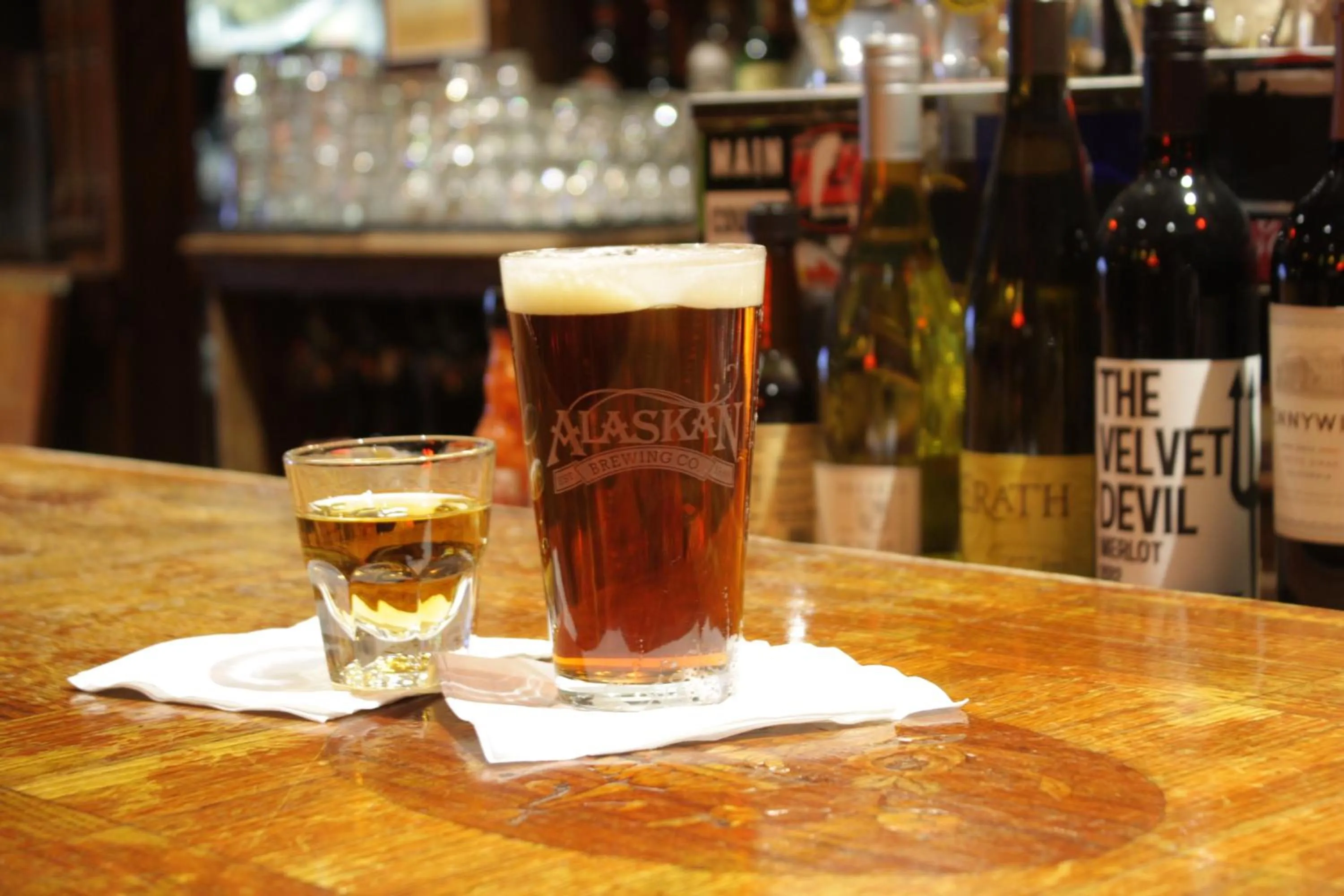 Lounge or bar in Alaskan Hotel and Bar